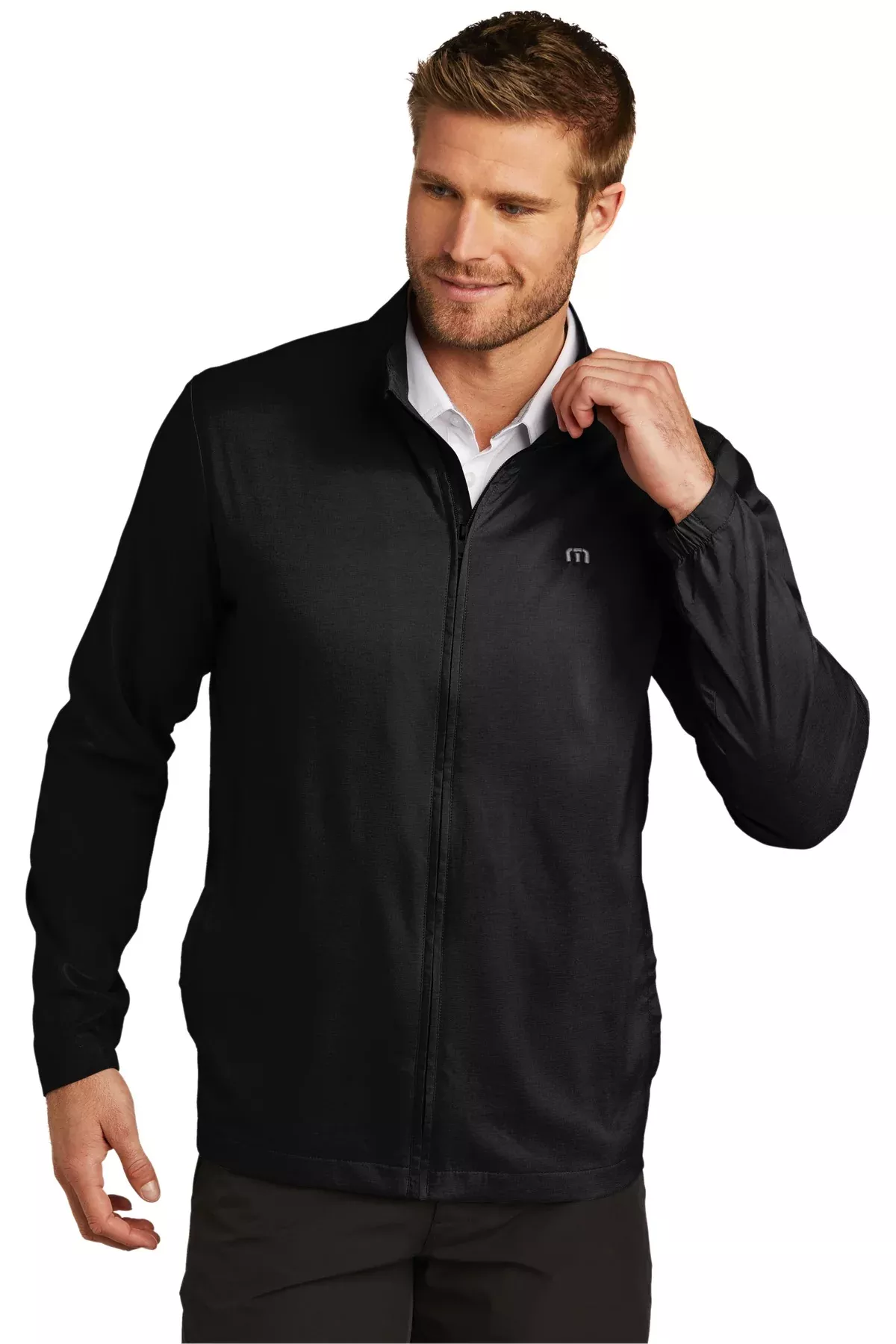 Custom Embroidered or DTF Printed - TravisMathew Surfside Full-Zip Jacket. TM1MU422