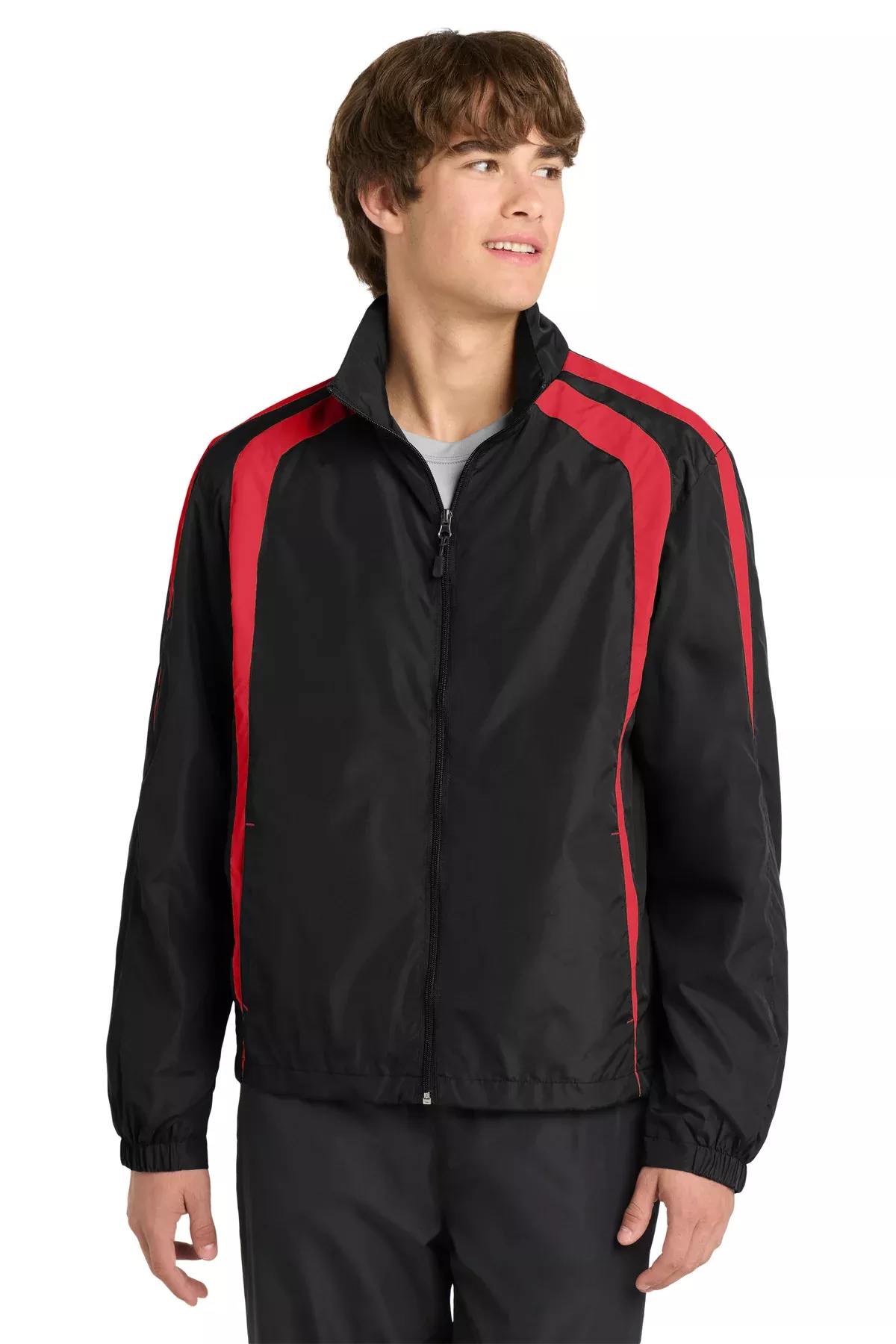 Custom Embroidered - Sport-Tek Colorblock Raglan Jacket. JST60