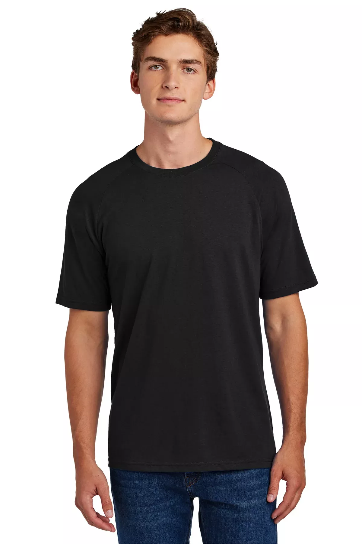 Custom Embroidered - Sport-Tek Halftime Raglan Tee ST6040
