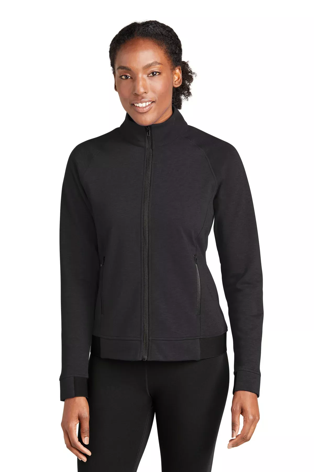 Custom Embroidered - Sport-Tek Ladies PosiCharge Strive Full-Zip LST570