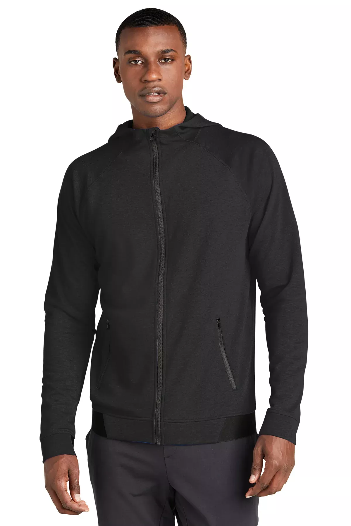 Custom Embroidered - Sport-Tek PosiCharge Strive Hooded Full-Zip ST570