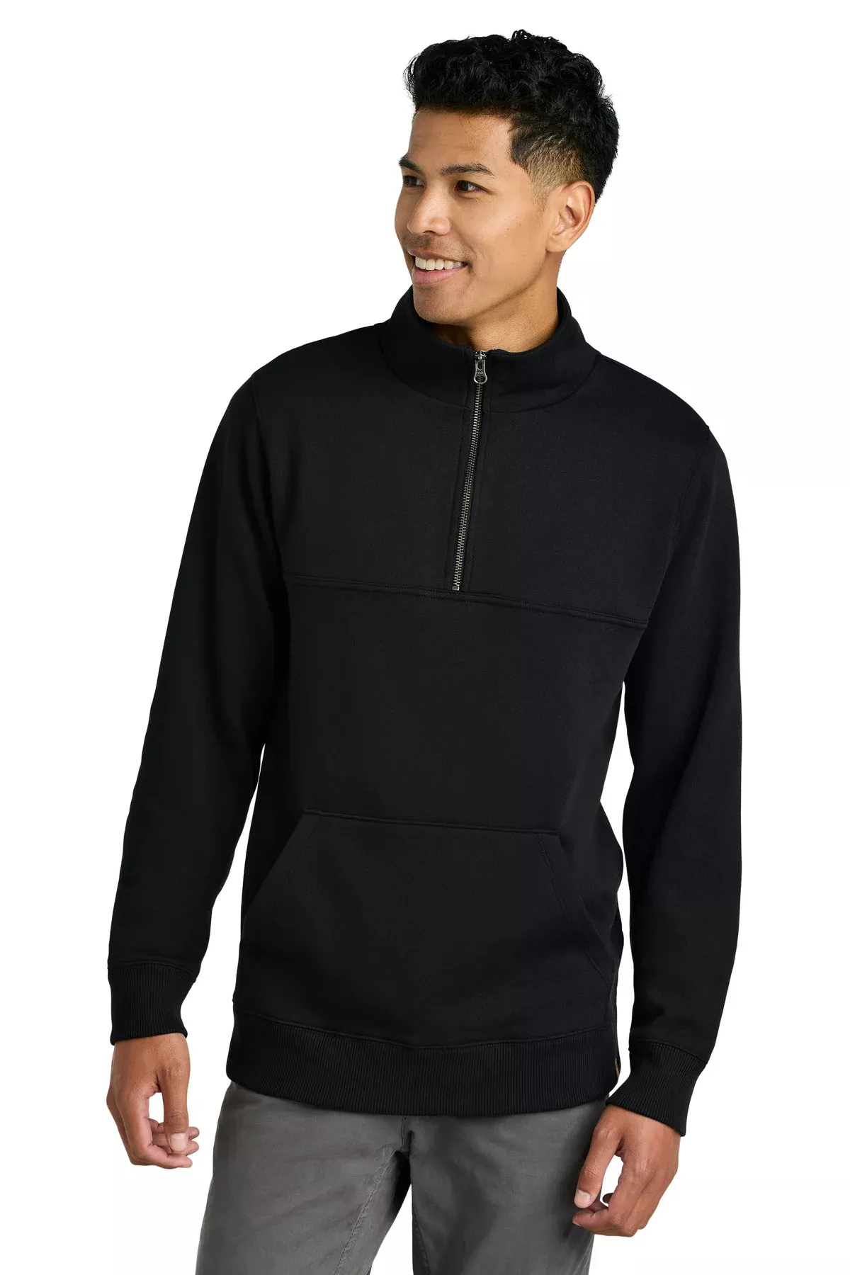 Custom Embroidered - tentree Space Dye Fleece 1/4-Zip TTCM6107