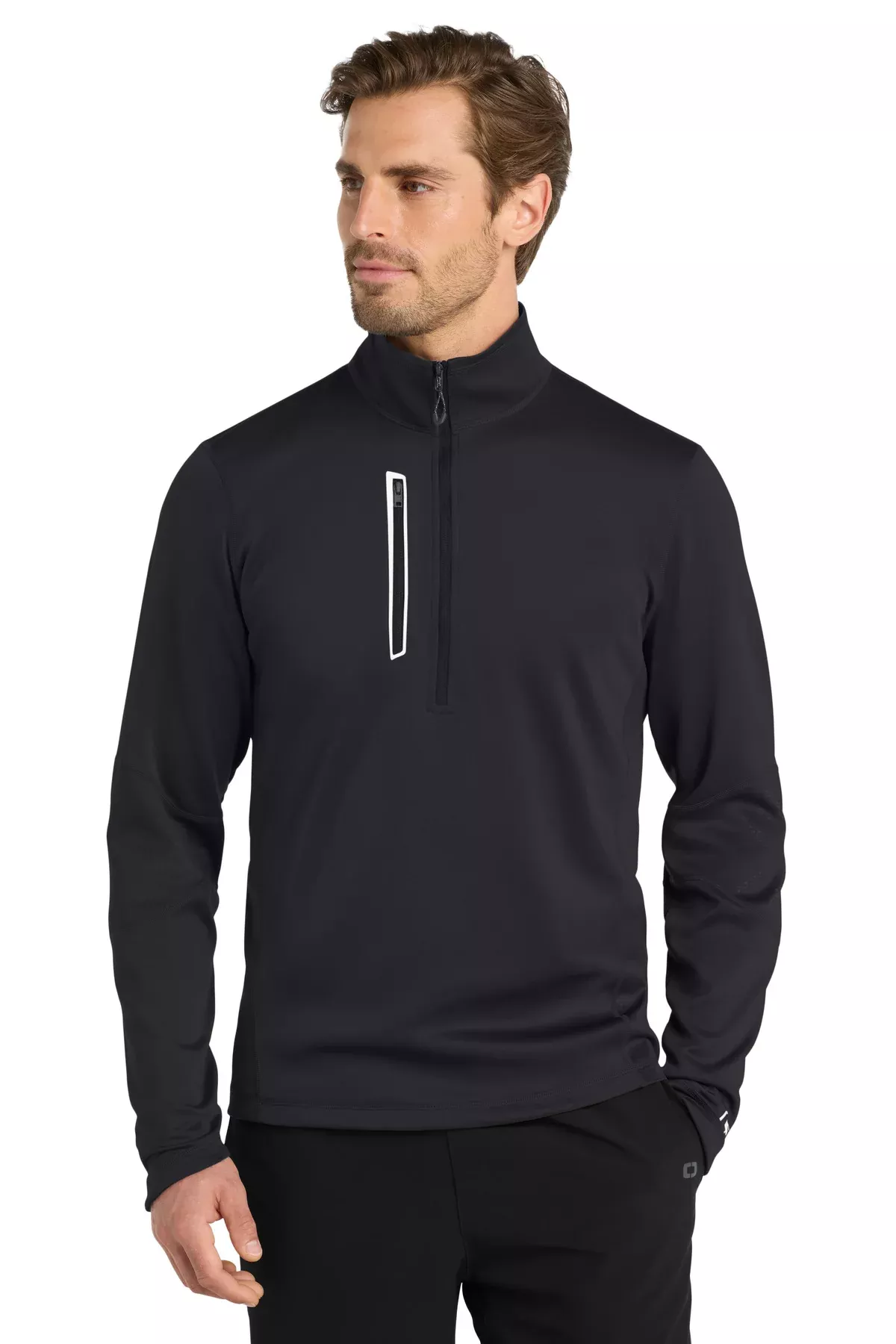 Custom Embroidery or DTF Print - OGIO Fulcrum 1/4-Zip. OE701