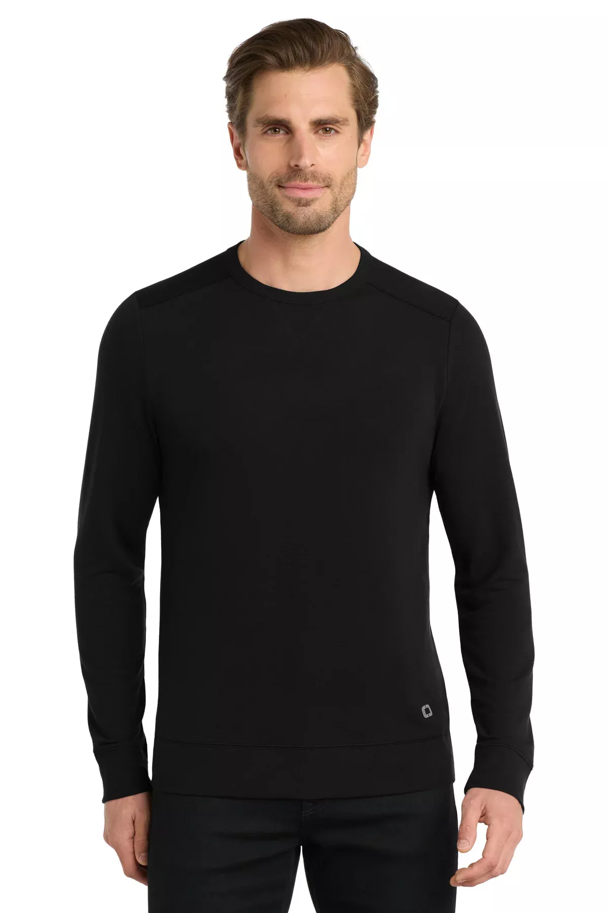 Custom Embroidery or DTF Print - OGIO Luuma Flex Long Sleeve Crew OG825