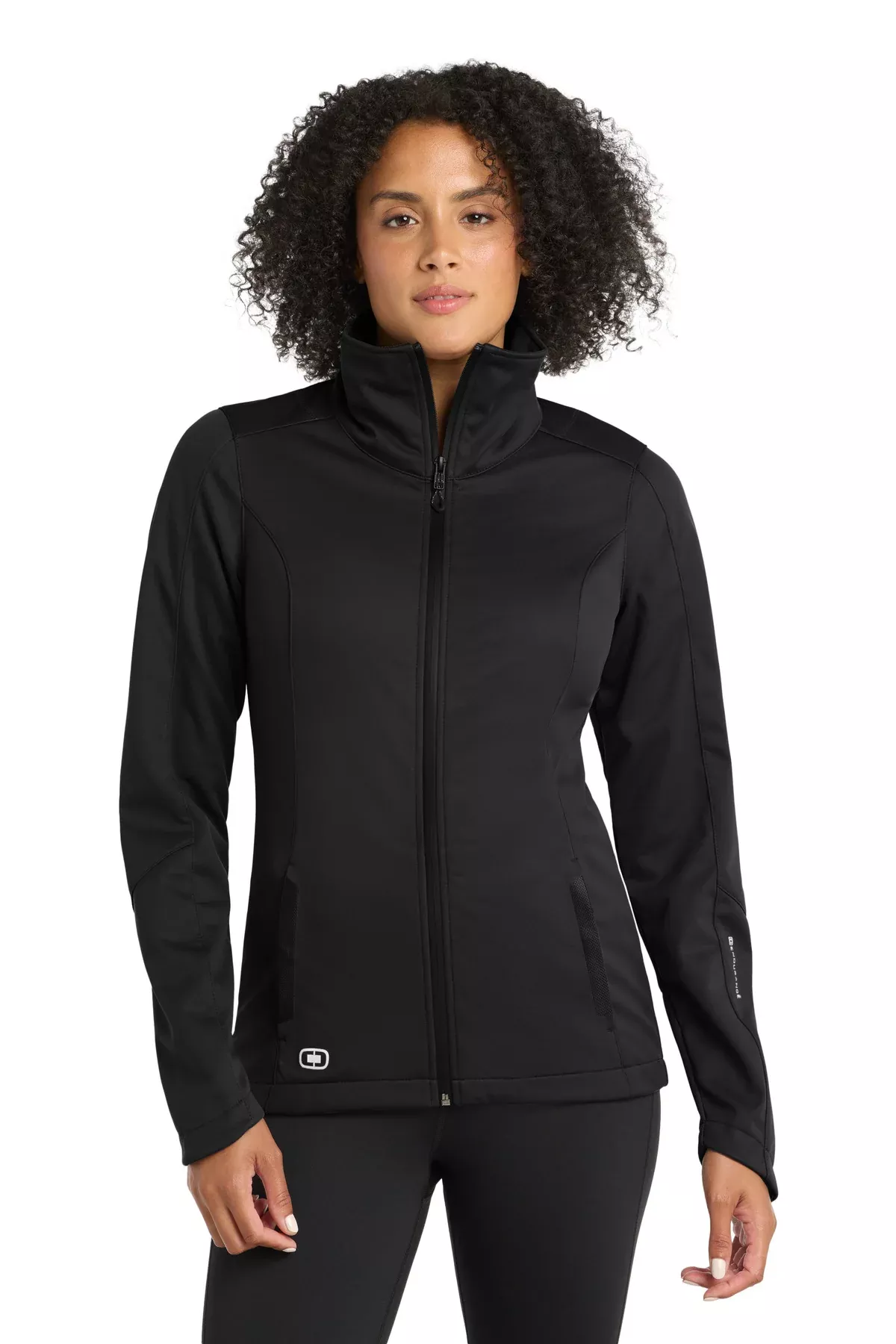 Custom Embroidery or DTF Print - OGIO Women's Crux Soft Shell. LOE720