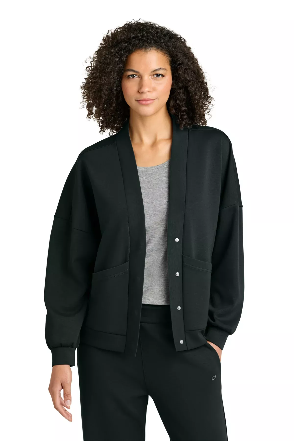 Custom Embroidery or DTF Print - OGIO Women's Transcend Cardigan LOG862