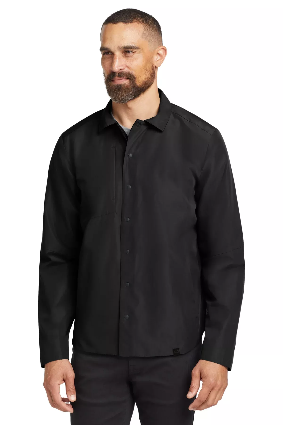 Custom Embroidery or DTF Print - OGIOReverse Shirt Jacket. OG754