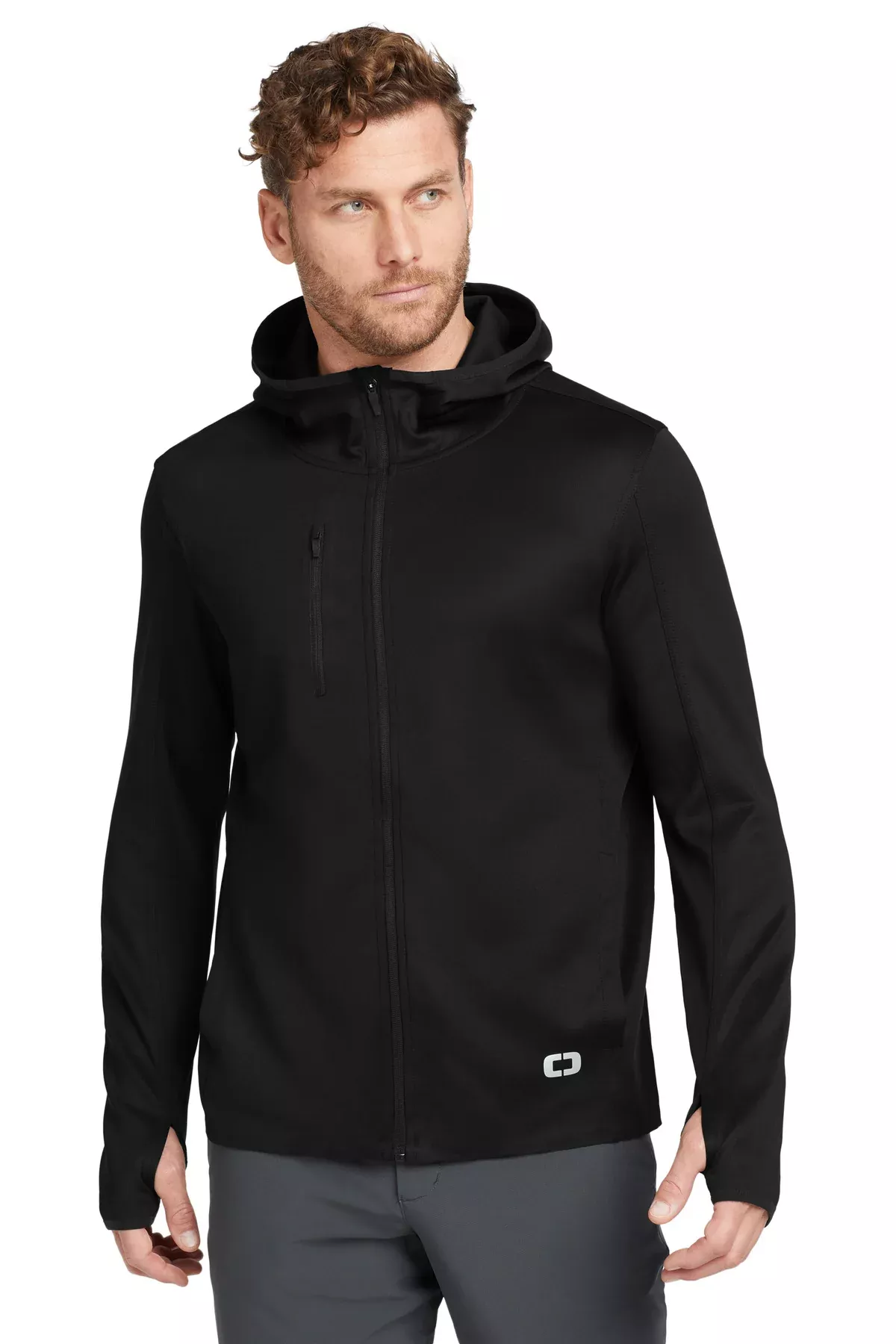 Custom Embroidery or DTF Print - OGIOStealth Full-Zip Jacket. OE728