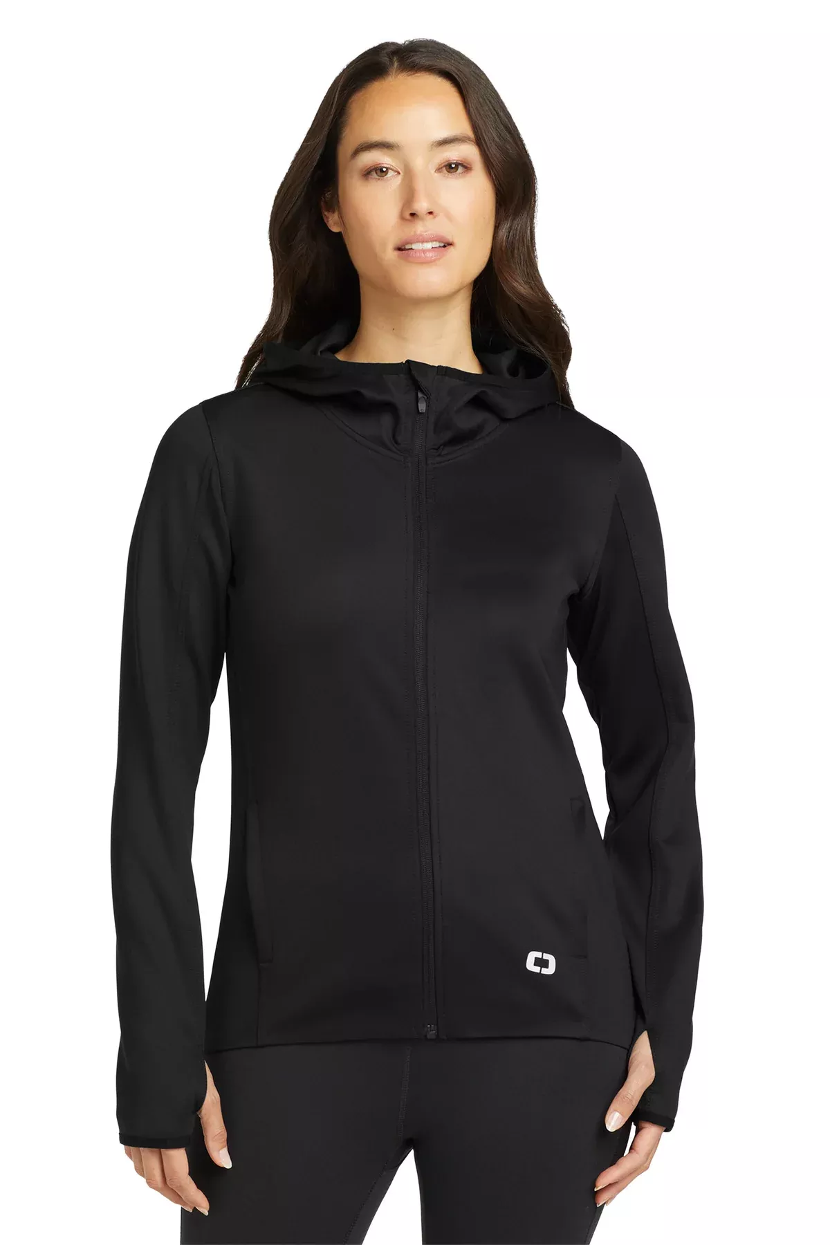 Custom Embroidery or DTF Print - OGIOWomen's Stealth Full-Zip Jacket. LOE728