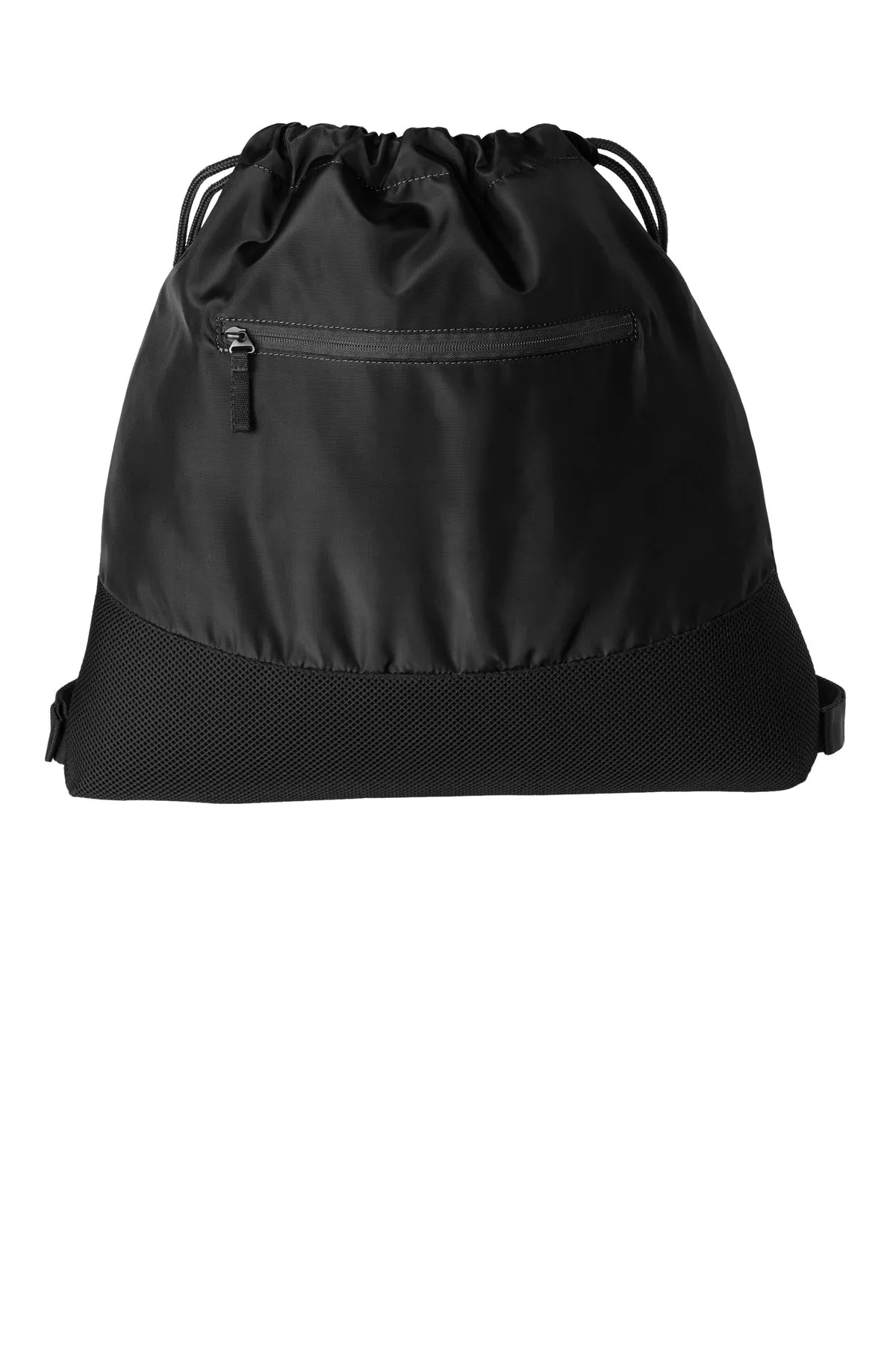 Custom Embroidery or DTF Print - Port Authority Agility Mesh Pocket Cinch BG619