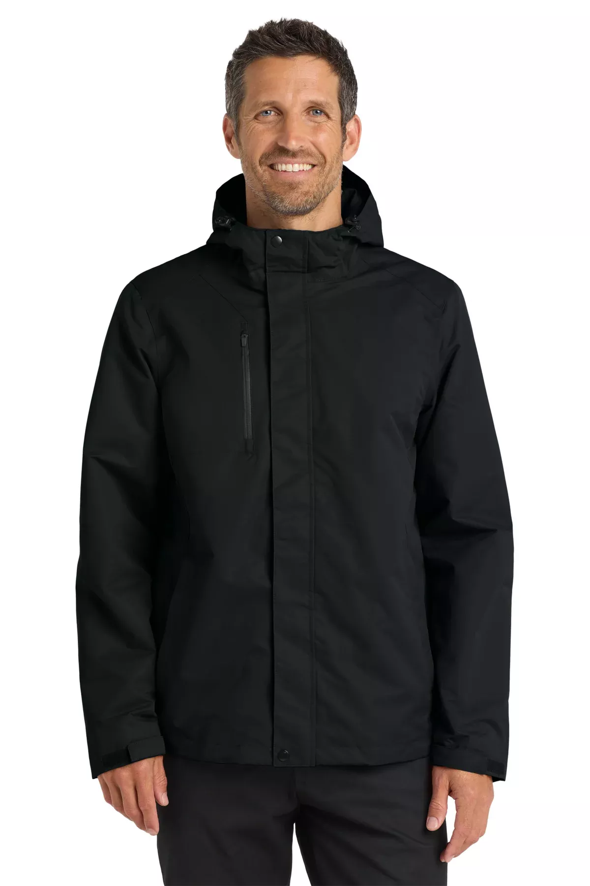 Custom Embroidery or DTF Print - Port Authority All-Conditions Jacket. J331