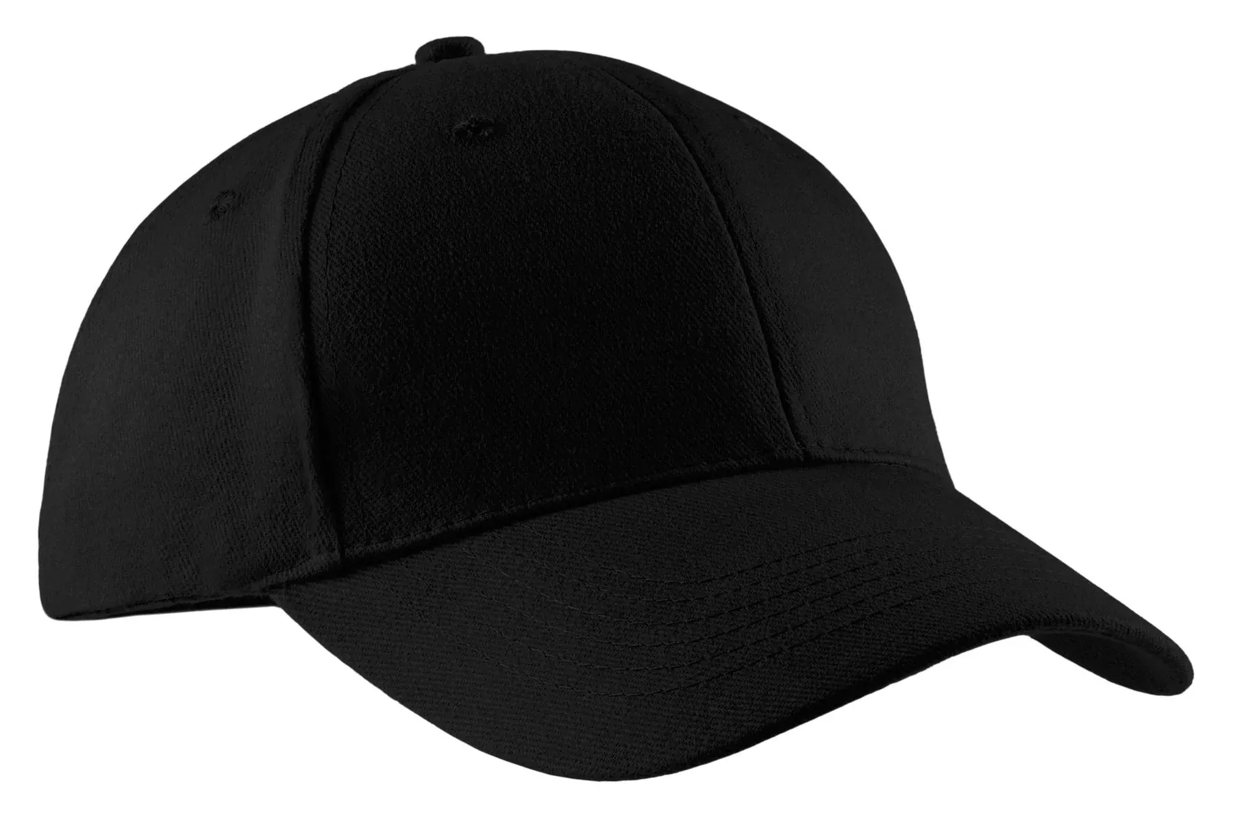 Custom Embroidery or DTF Print - Port Authority Brushed Twill Cap.CP82