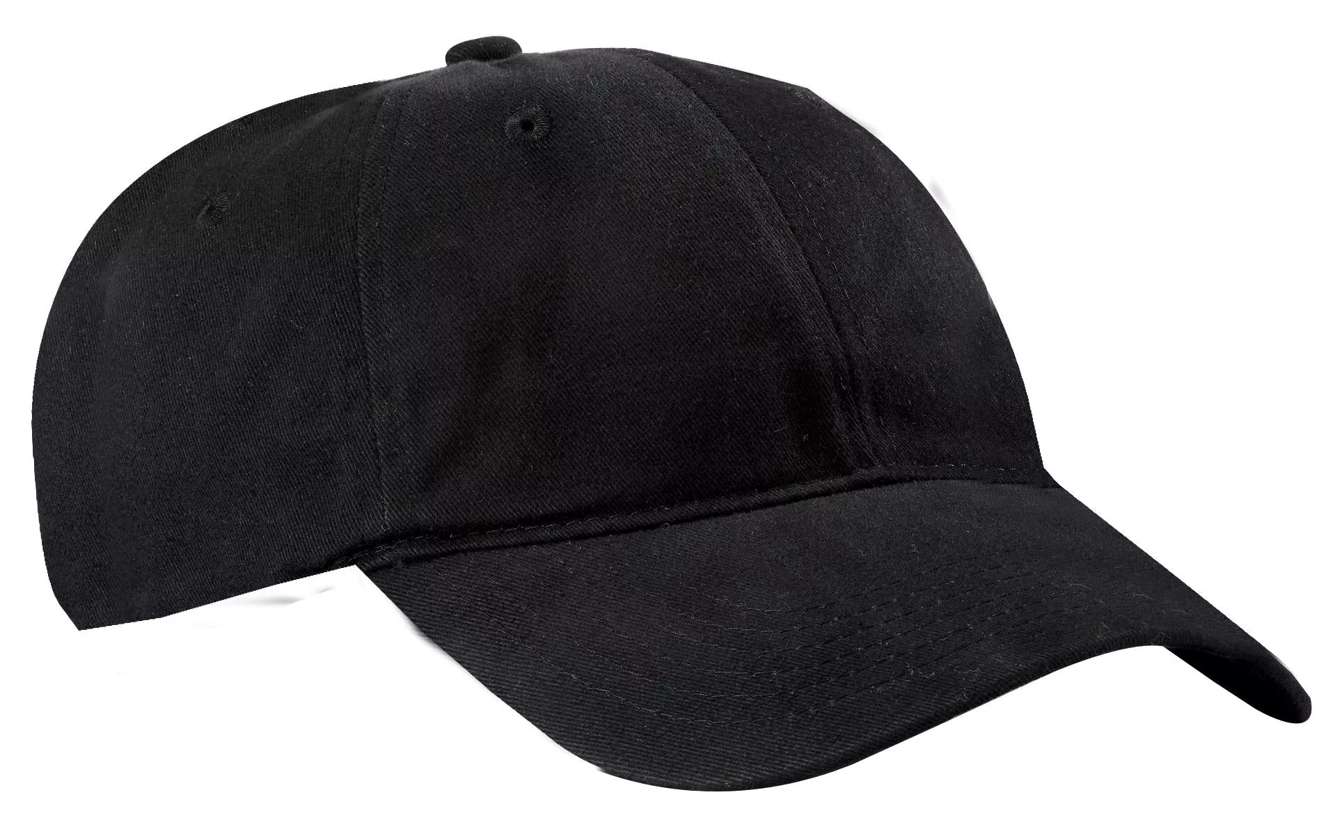 Custom Embroidery or DTF Print - Port Authority Brushed Twill Low Profile Cap.CP77