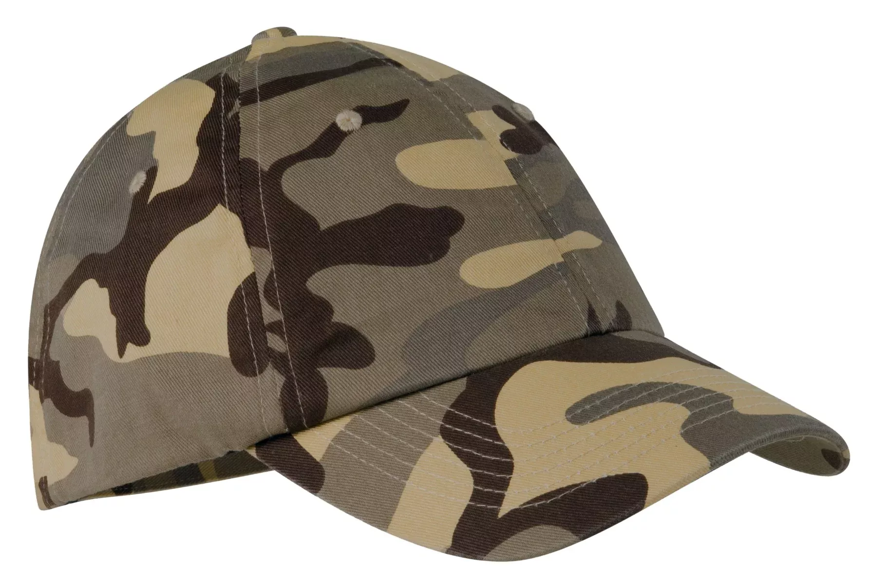 Custom Embroidery or DTF Print - Port Authority Camouflage Cap.C851