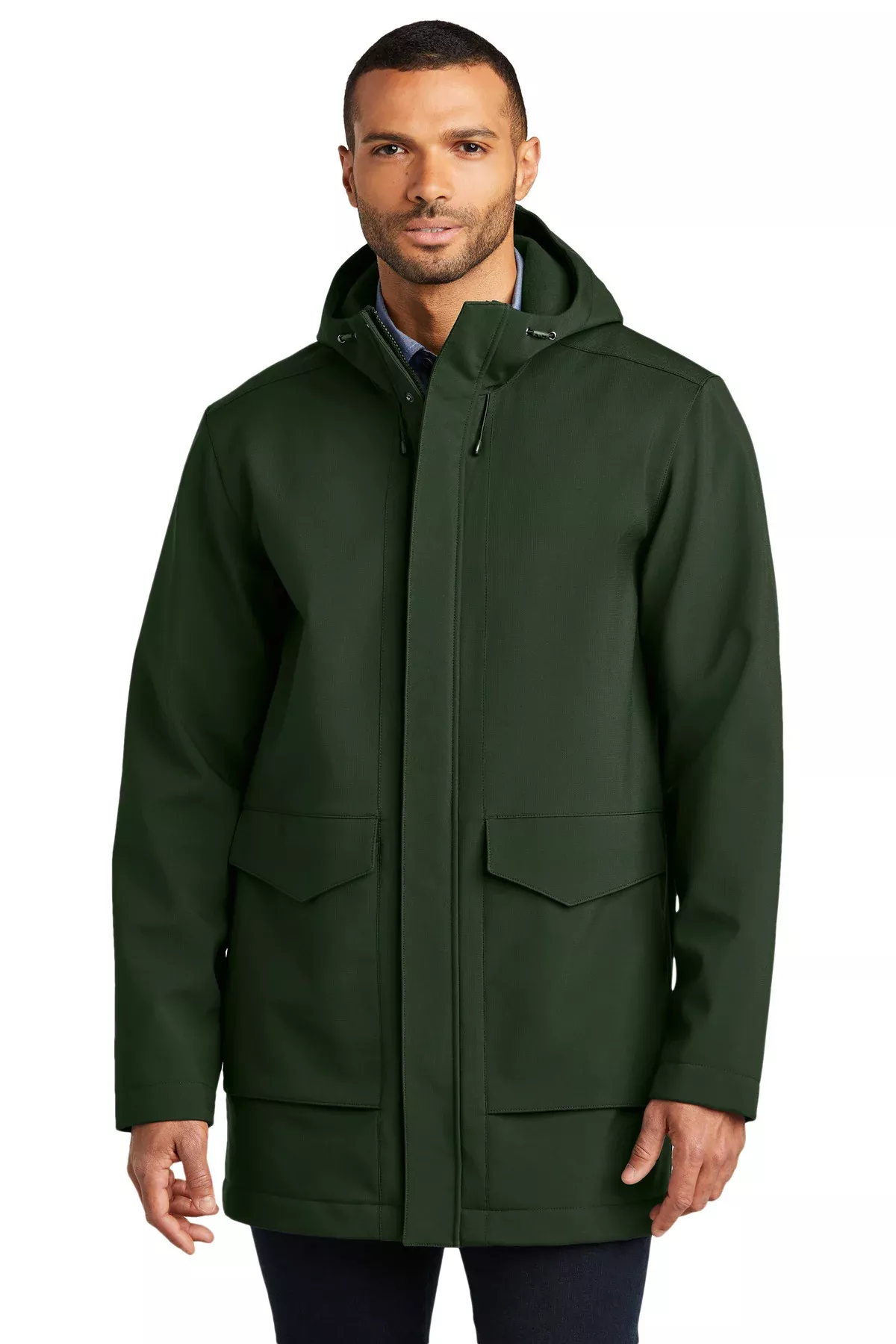 Custom Embroidery or DTF Print - Port Authority Collective Outer Soft Shell Parka J919