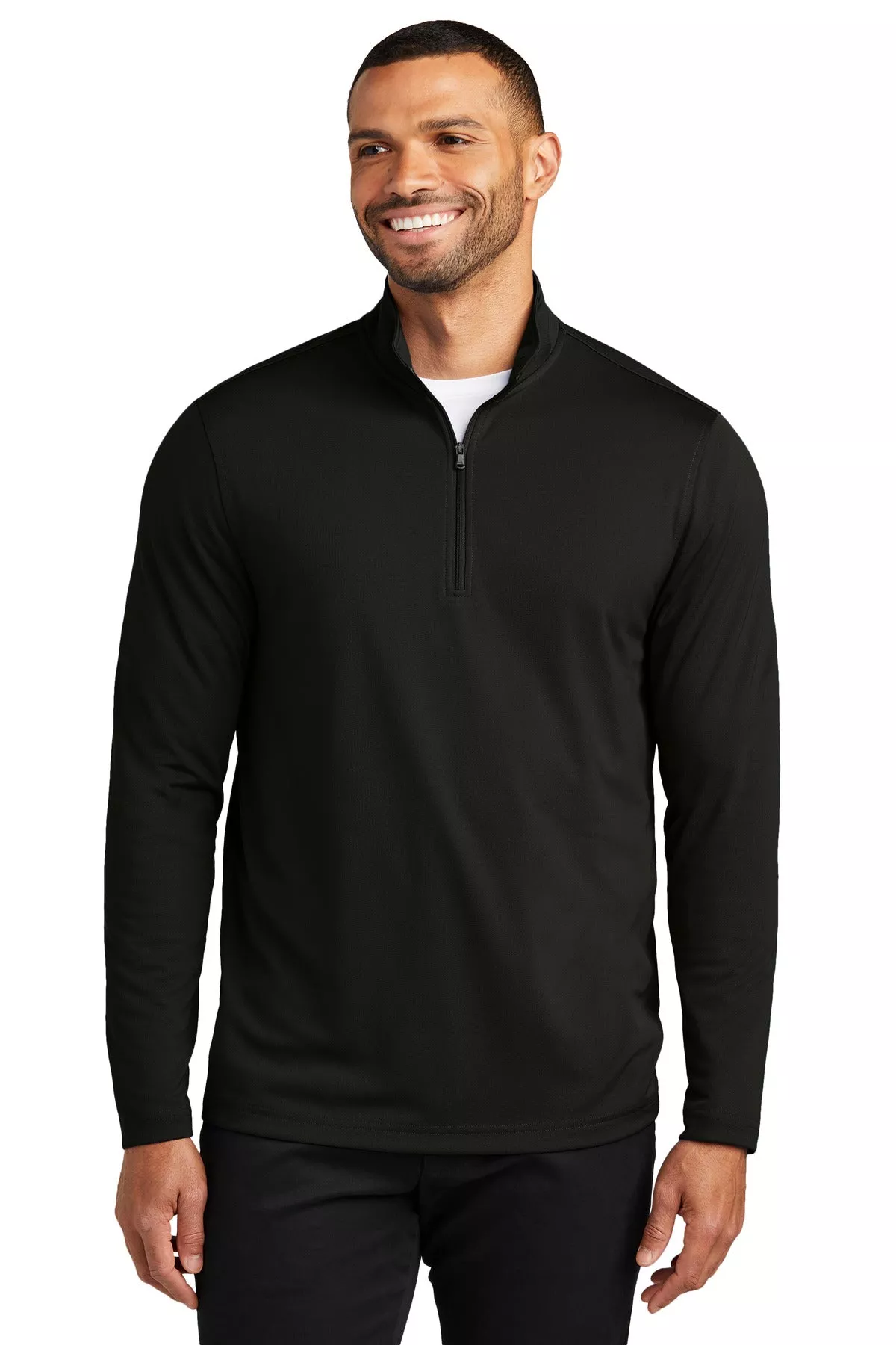 Custom Embroidery or DTF Print - Port Authority Dry Zone UV Micro-Mesh 1/4-Zip K112
