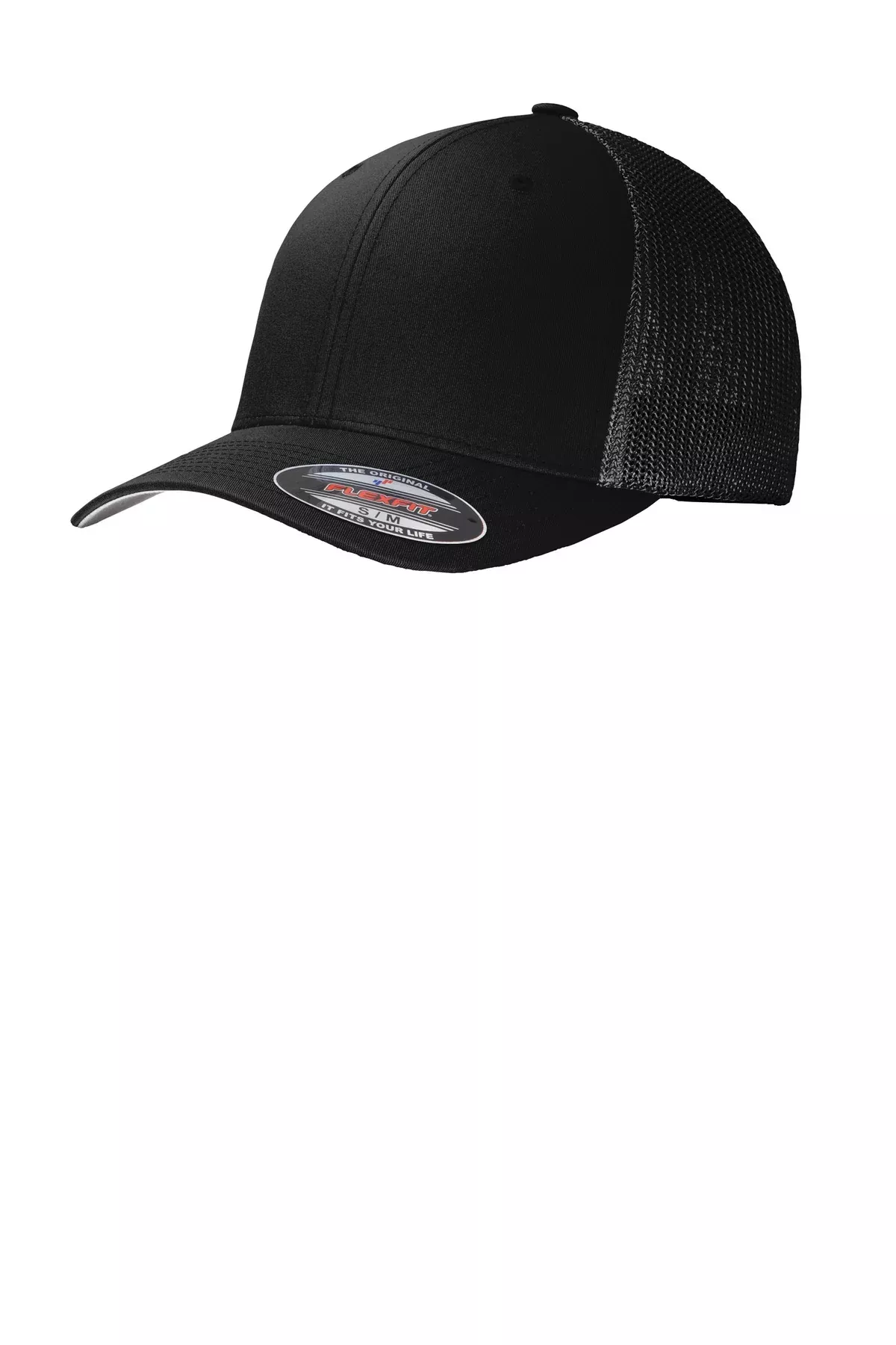 Custom Embroidery or DTF Print - Port Authority Flexfit Mesh Back Cap. C812
