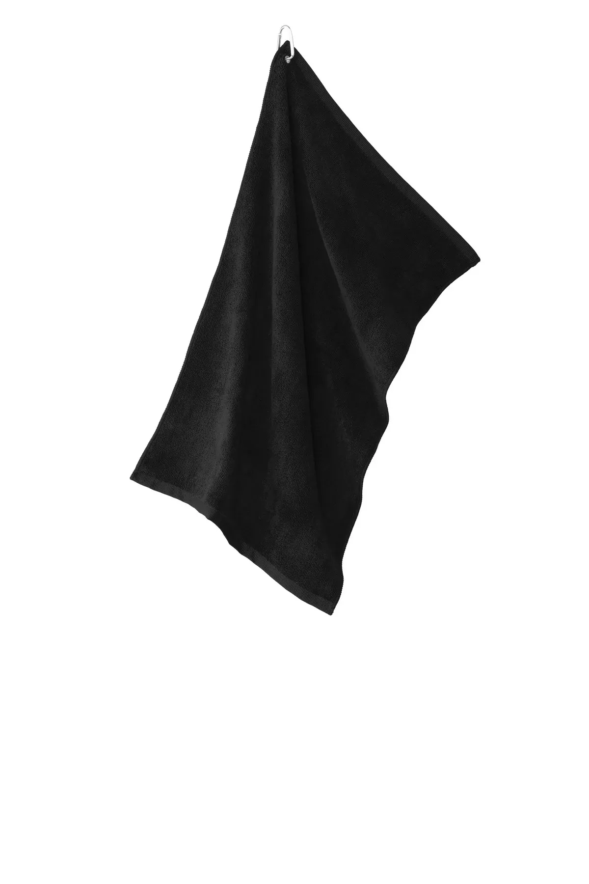 Custom Embroidery or DTF Print - Port Authority Grommeted Microfiber Golf Towel. TW530