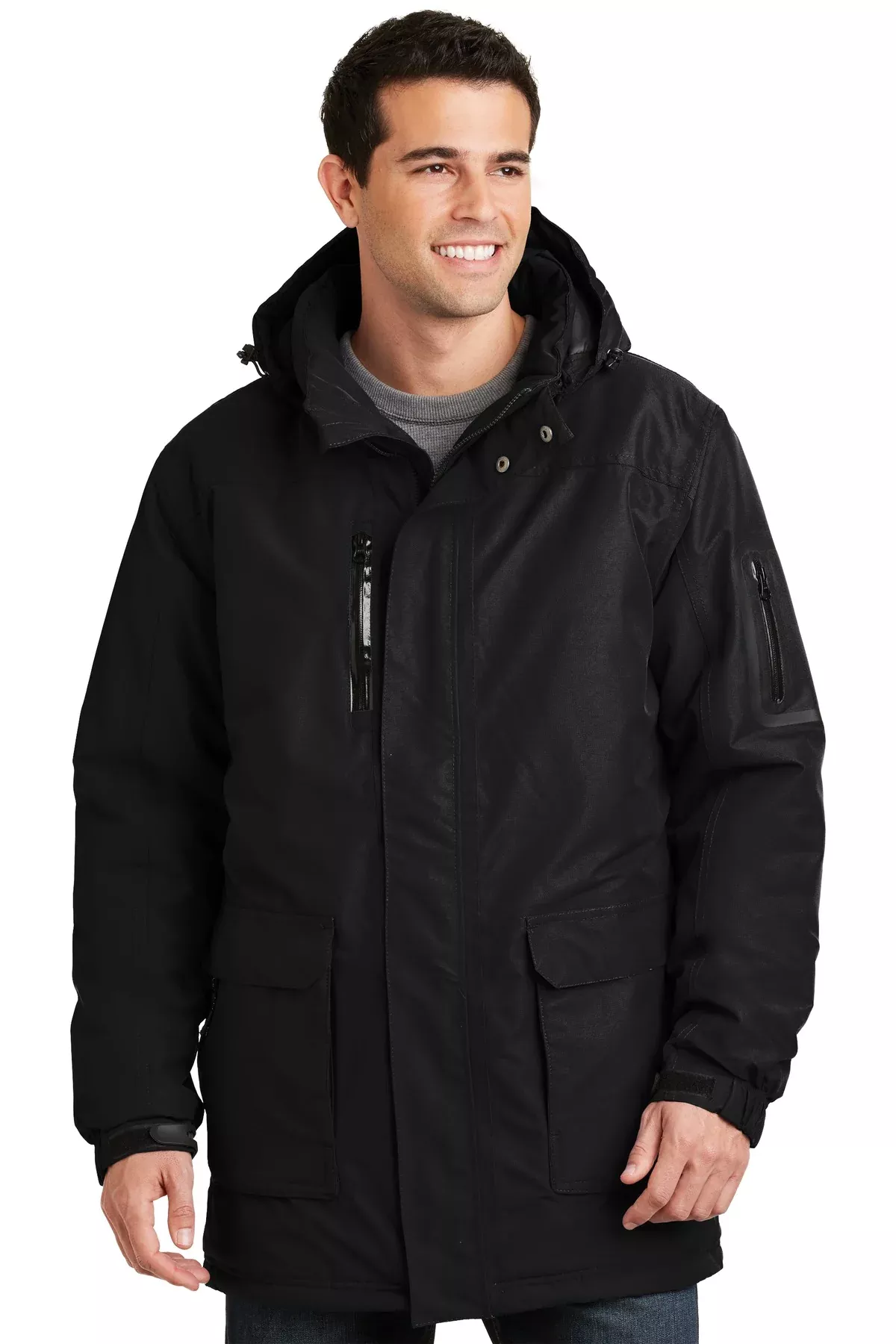 Custom Embroidery or DTF Print - Port Authority Heavyweight Parka. J799