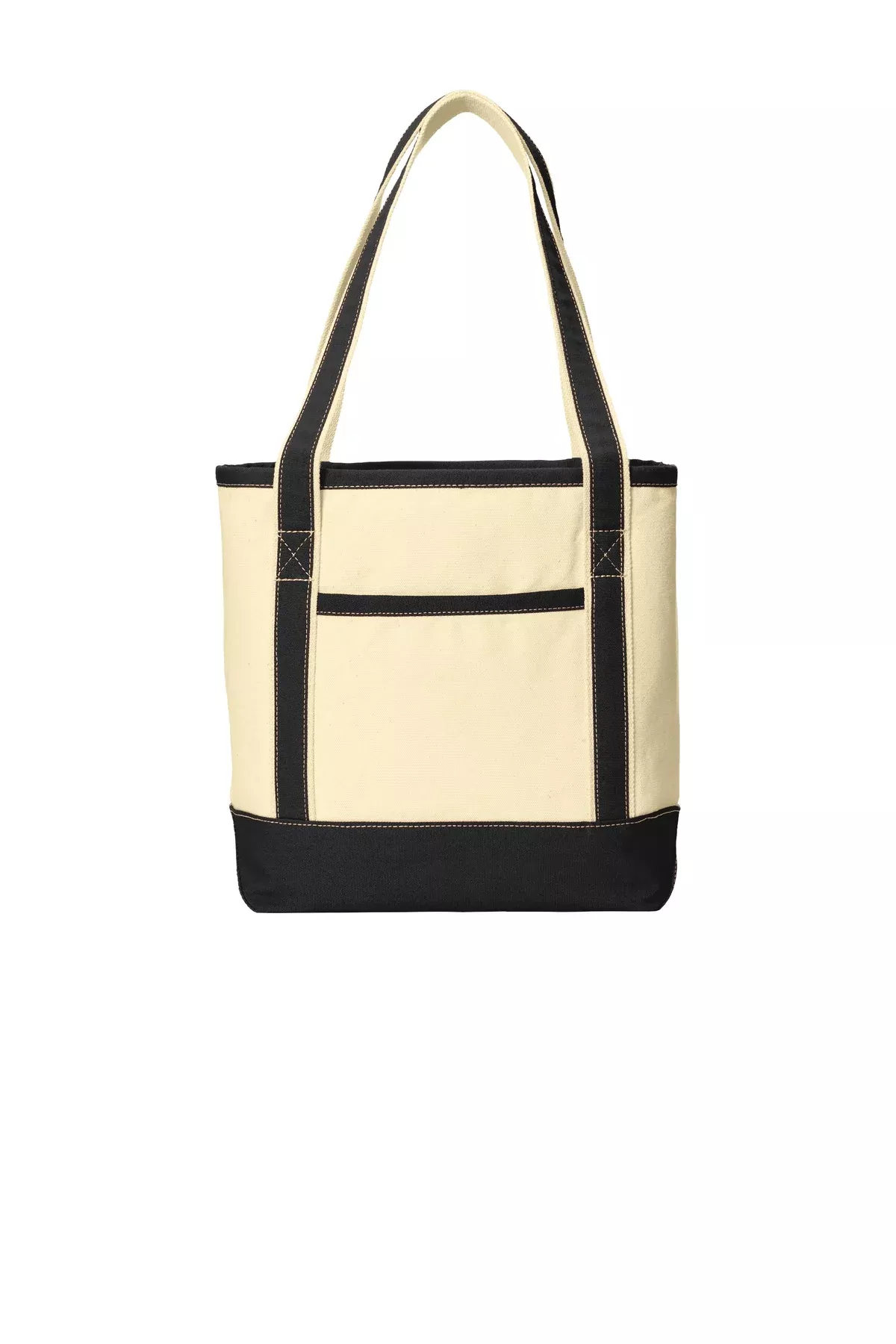 Custom Embroidery or DTF Print - Port Authority Medium Cotton Canvas Tote. BG412