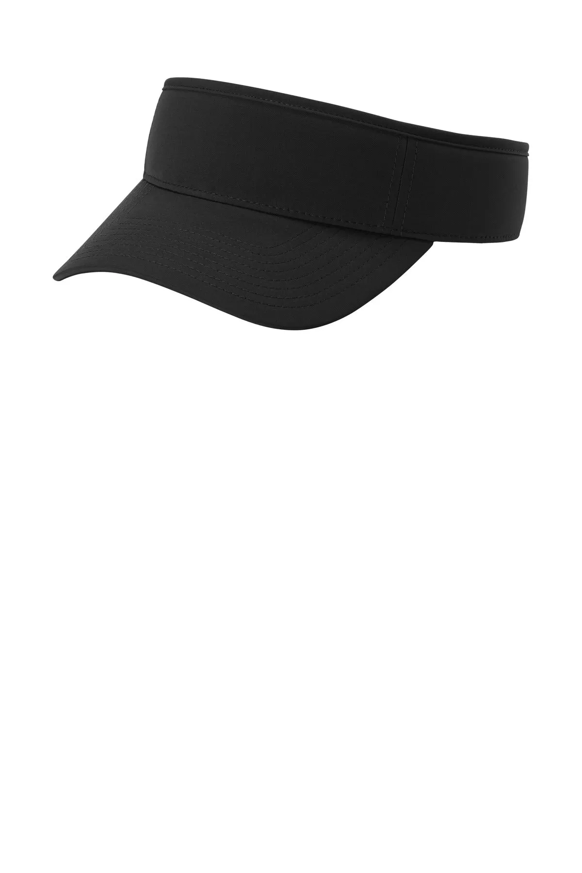 Custom Embroidery or DTF Print - Port Authority Poly Visor C983