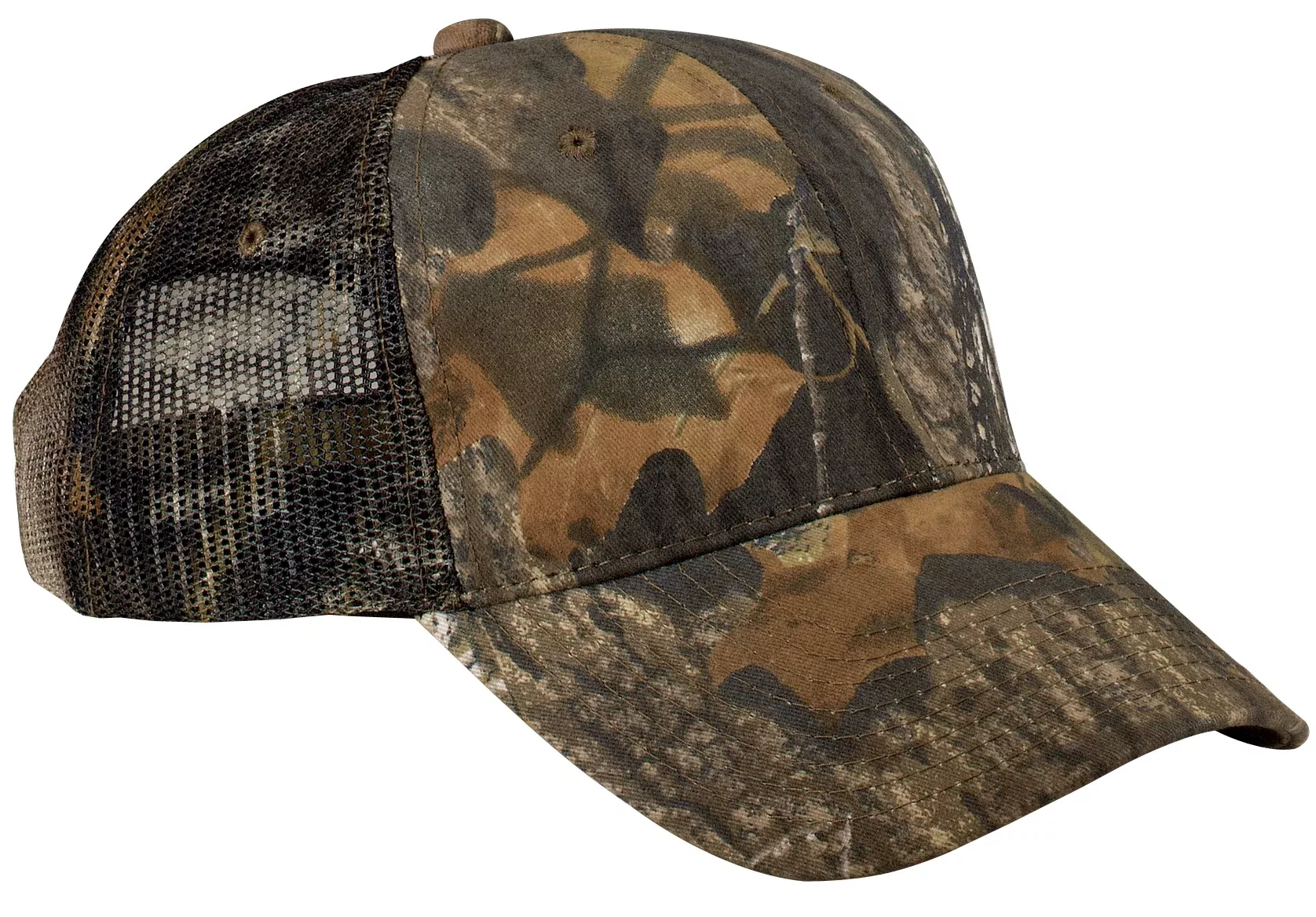 Custom Embroidery or DTF Print - Port Authority Pro Camouflage Series Cap with Mesh Back.C869