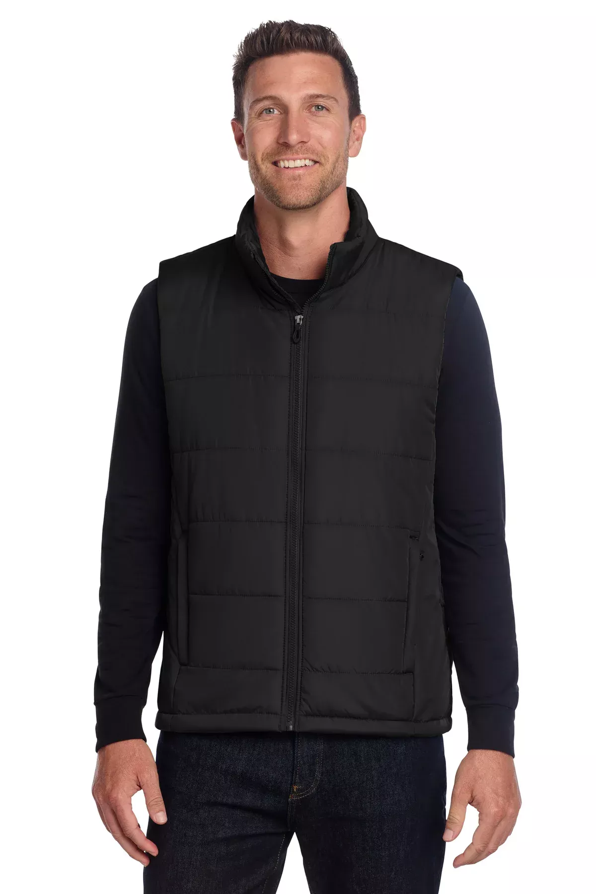 Custom Embroidery or DTF Print - Port Authority Puffer Vest J853