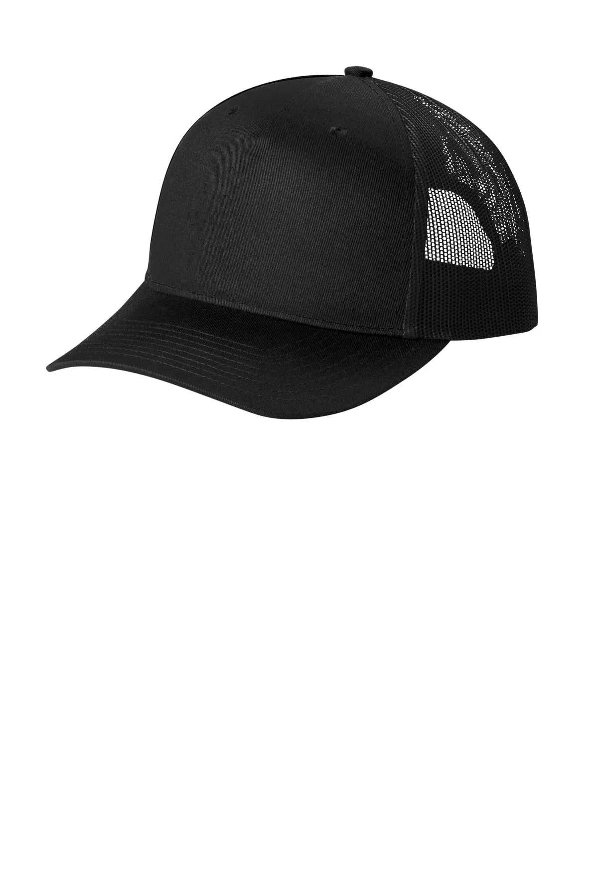 Custom Embroidery or DTF Print - Port Authority Snapback Five-Panel Trucker Cap C405