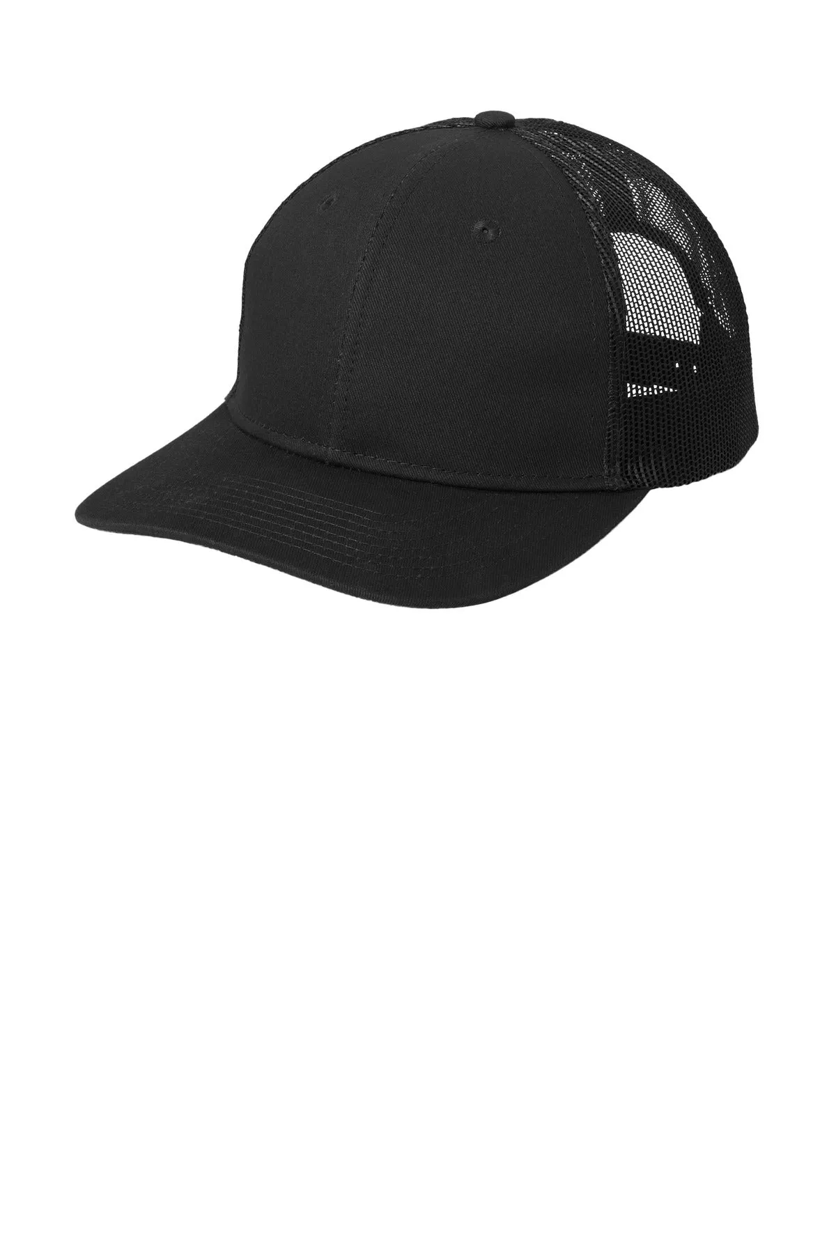 Custom Embroidery or DTF Print - Port Authority Snapback Trucker Cap. C402
