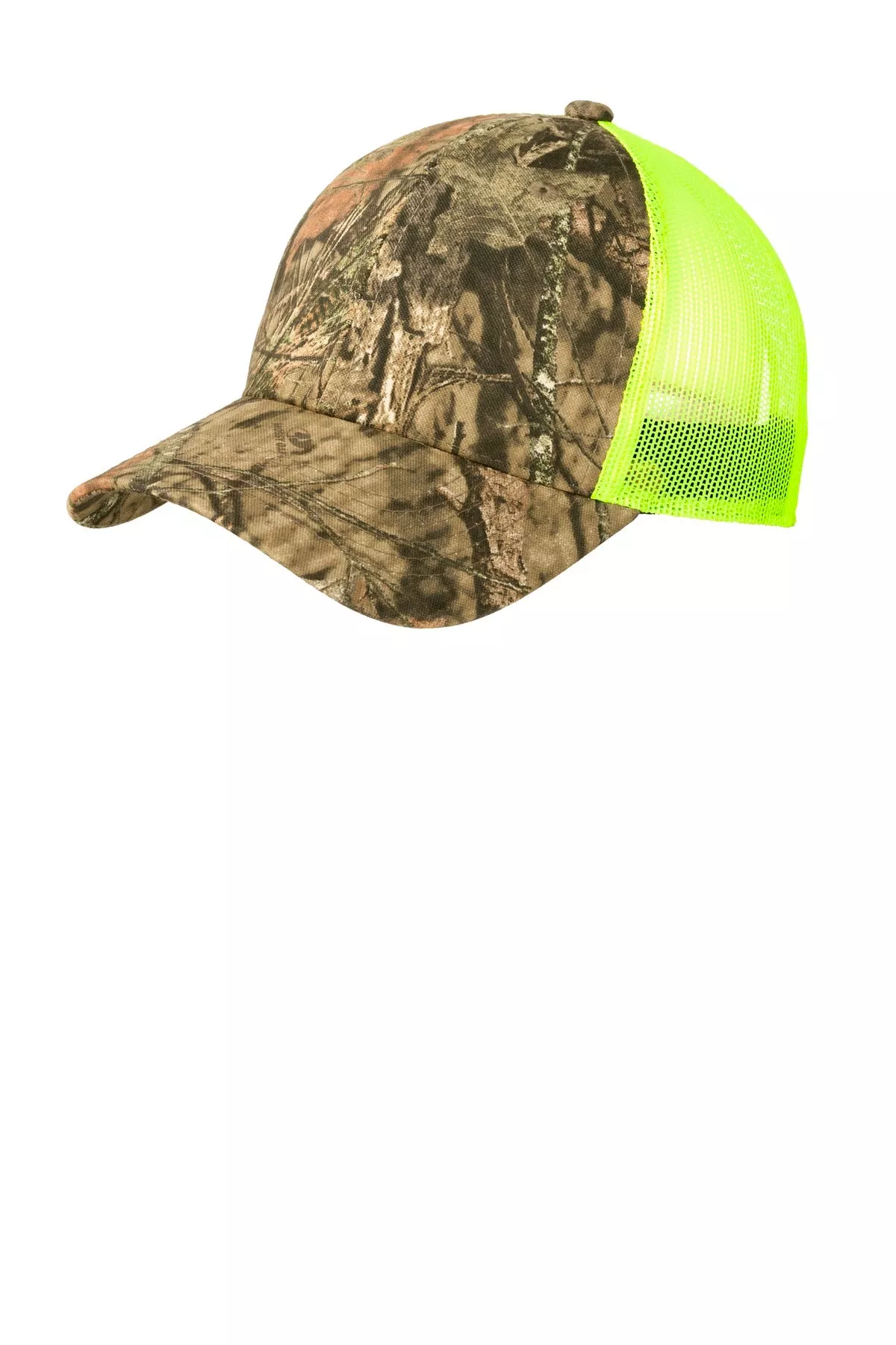 Custom Embroidery or DTF Print - Port Authority Structured Camouflage Mesh Back Cap. C930