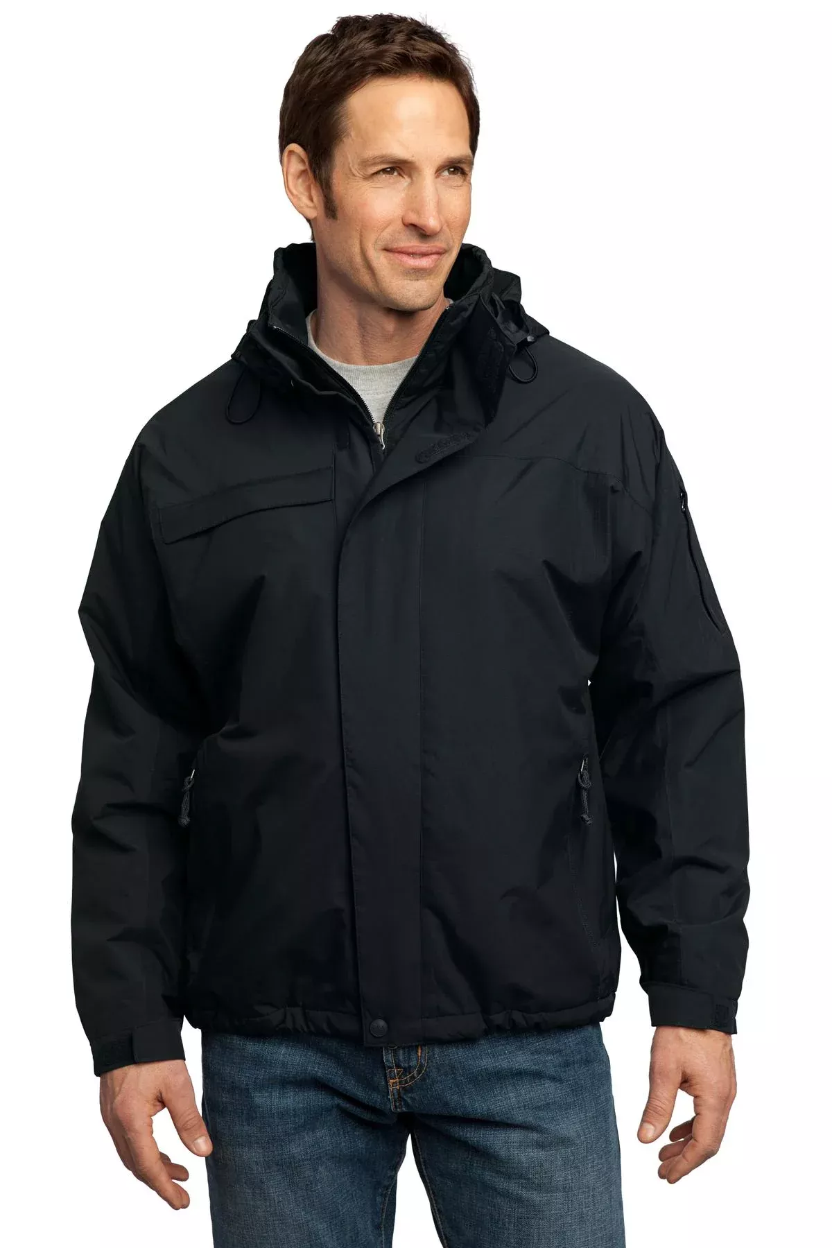 Custom Embroidery or DTF Print - Port Authority Tall Nootka Jacket. TLJ792