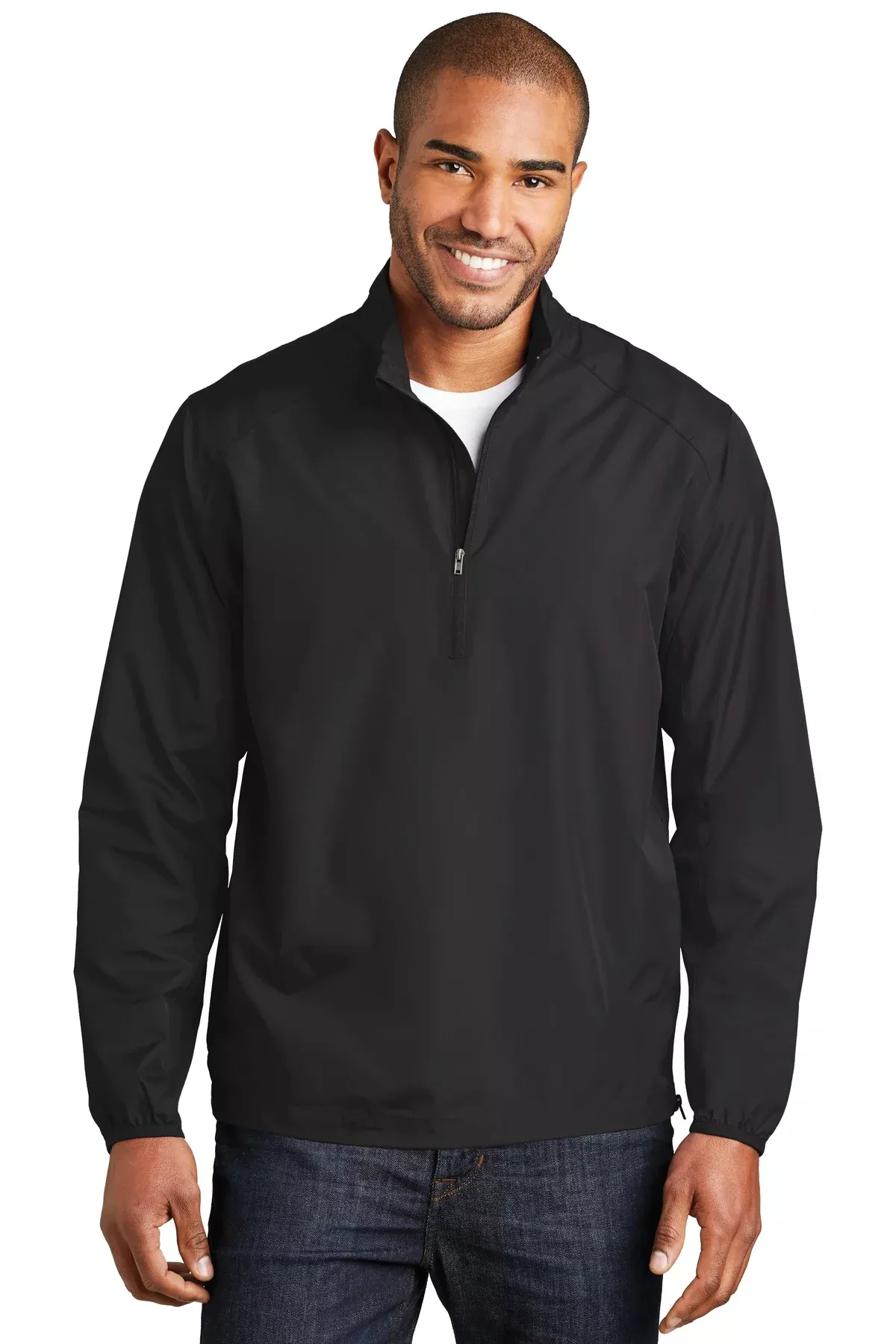 Custom Embroidery or DTF Print - Port Authority Zephyr 1/2-Zip Pullover. J343