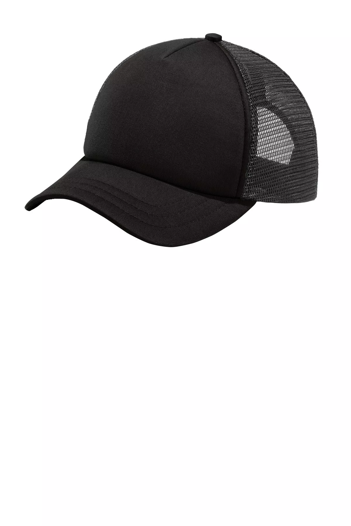 Custom Embroidery or DTF Print - Port Authority5-Panel Twill Foam Trucker Cap. C936