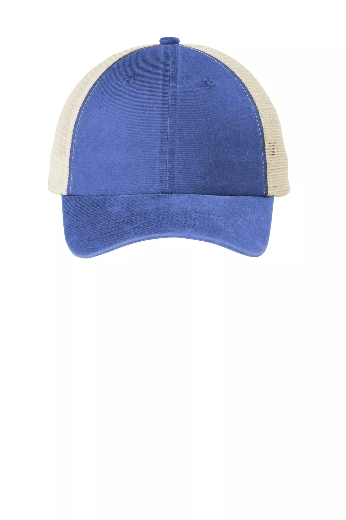 Custom Embroidery or DTF Print - Port AuthorityBeach WashMesh Back Cap. C943