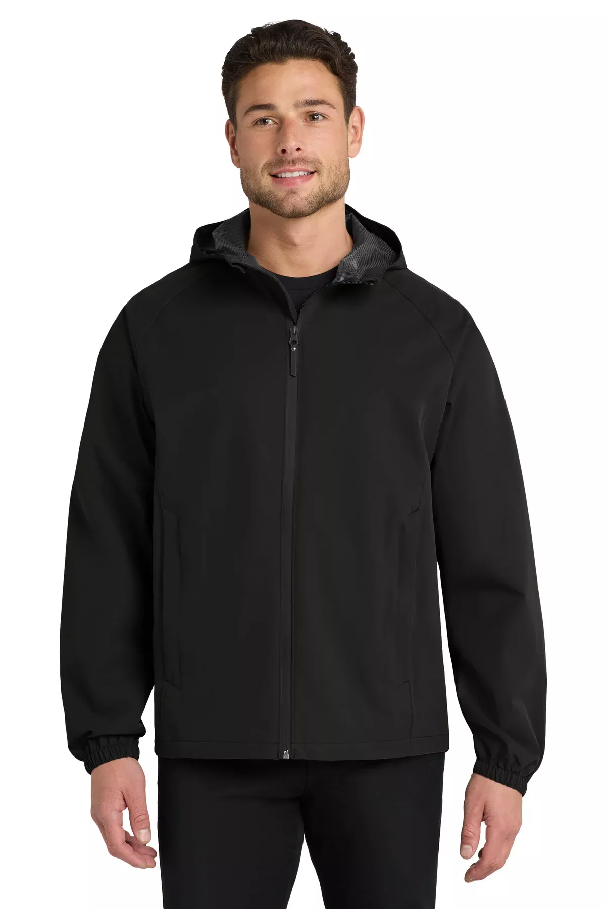 Custom Embroidery or DTF Print - Port AuthorityEssential Rain Jacket J407