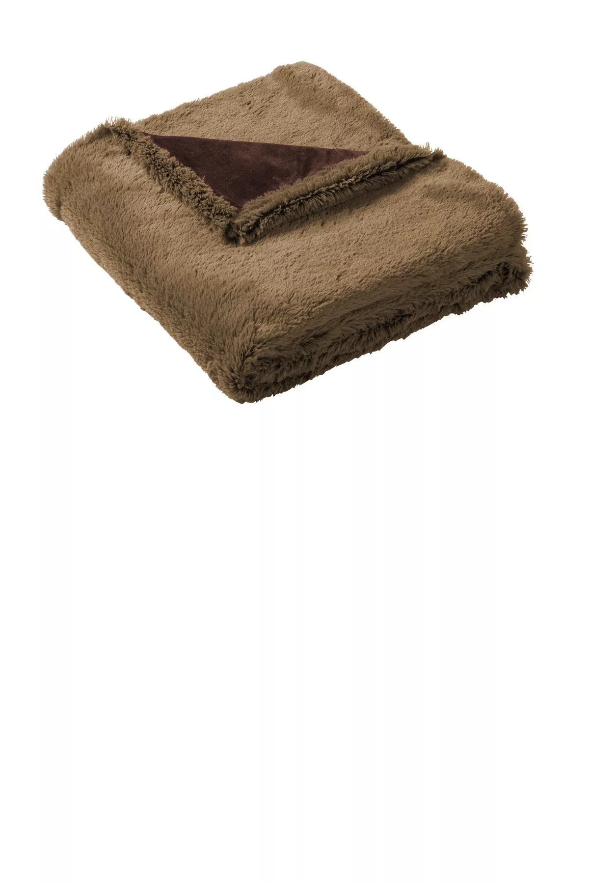 Custom Embroidery or DTF Print - Port AuthorityFaux Fur Blanket. BP45