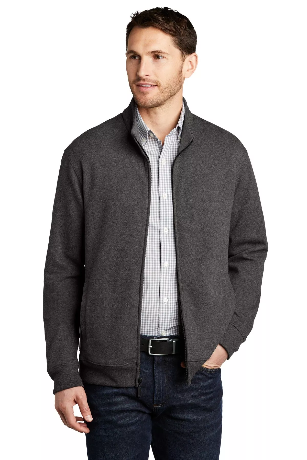 Custom Embroidery or DTF Print - Port AuthorityInterlock Full-Zip. K809