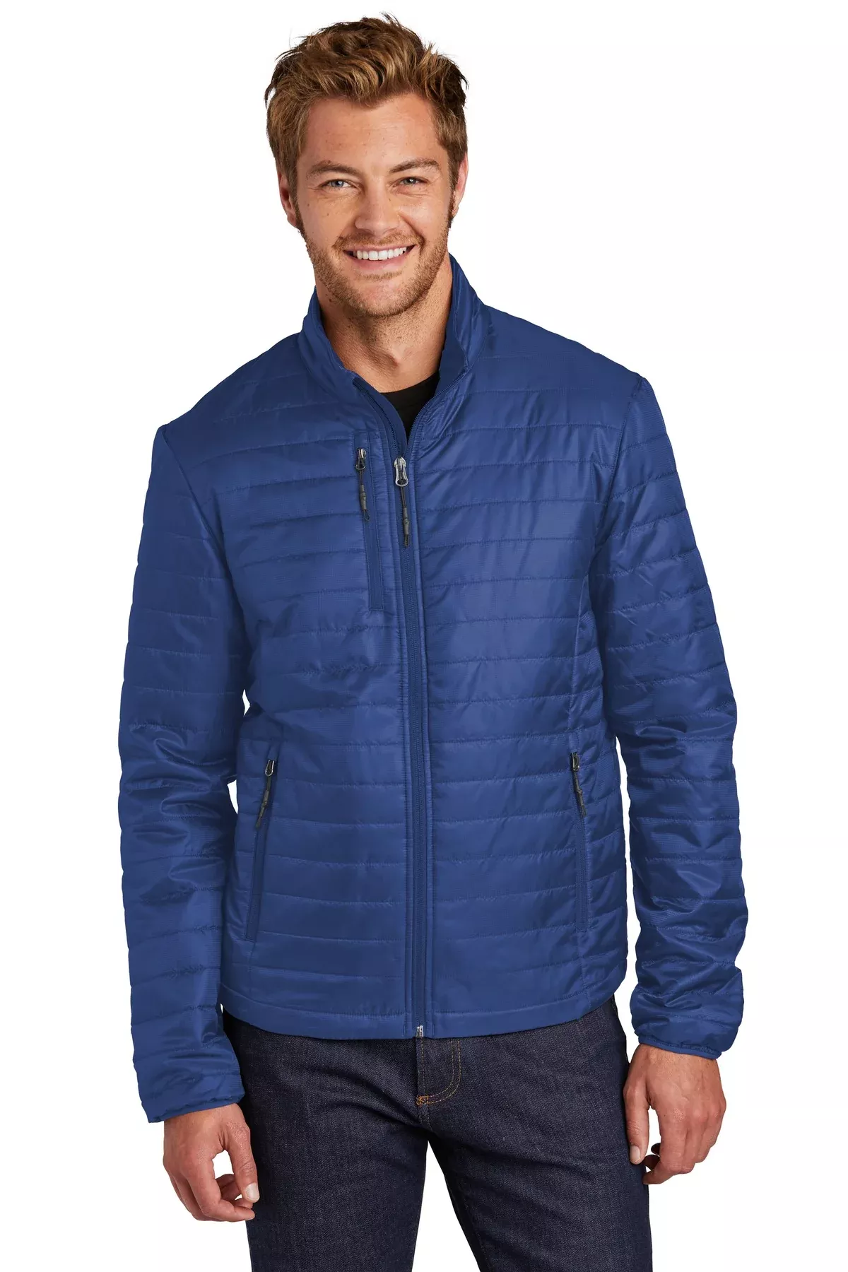 Custom Embroidery or DTF Print - Port AuthorityPackable Puffy Jacket J850