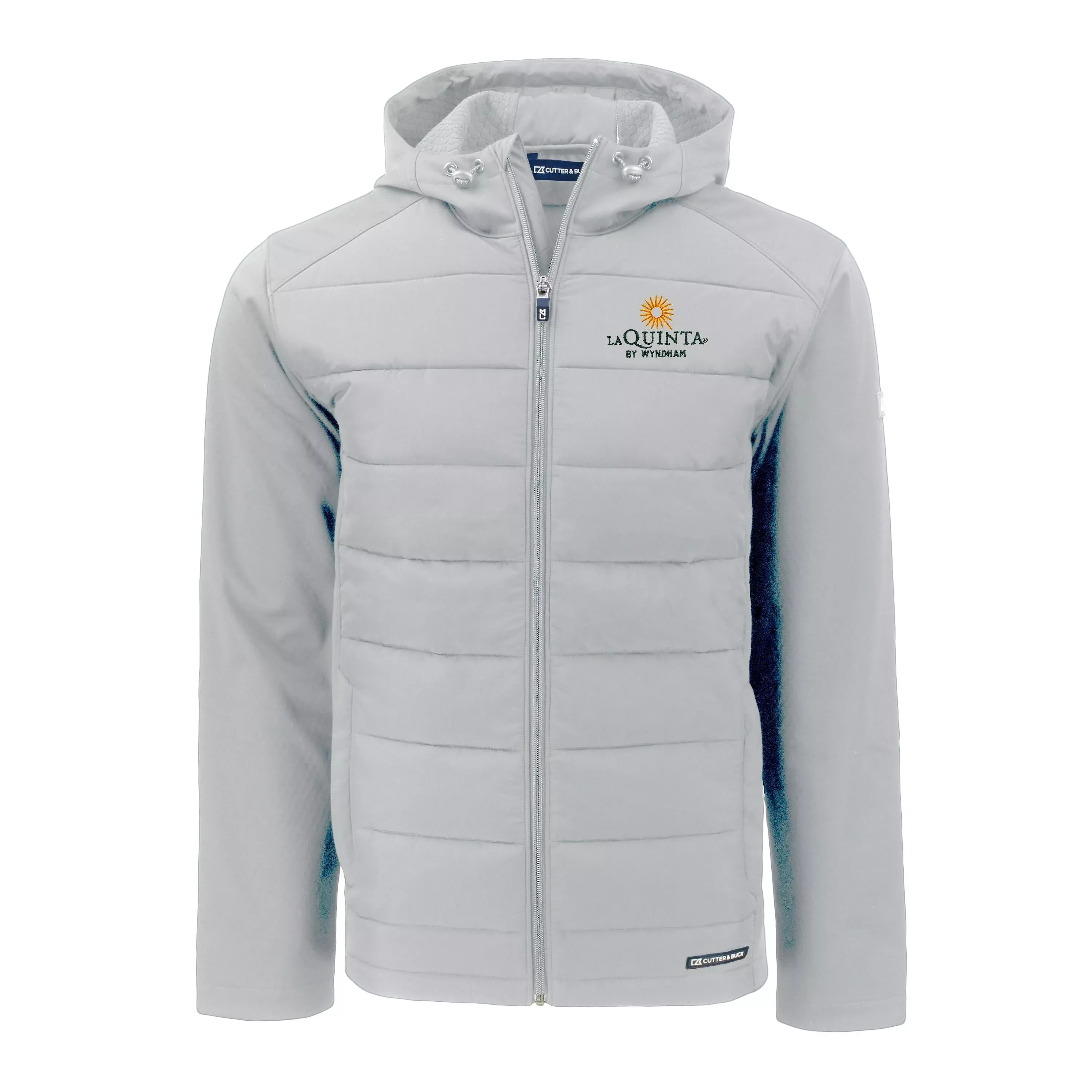 Cutter & Buck Evoke Hybrid Eco Softshell Recycled Full Zip Hooded Jacket