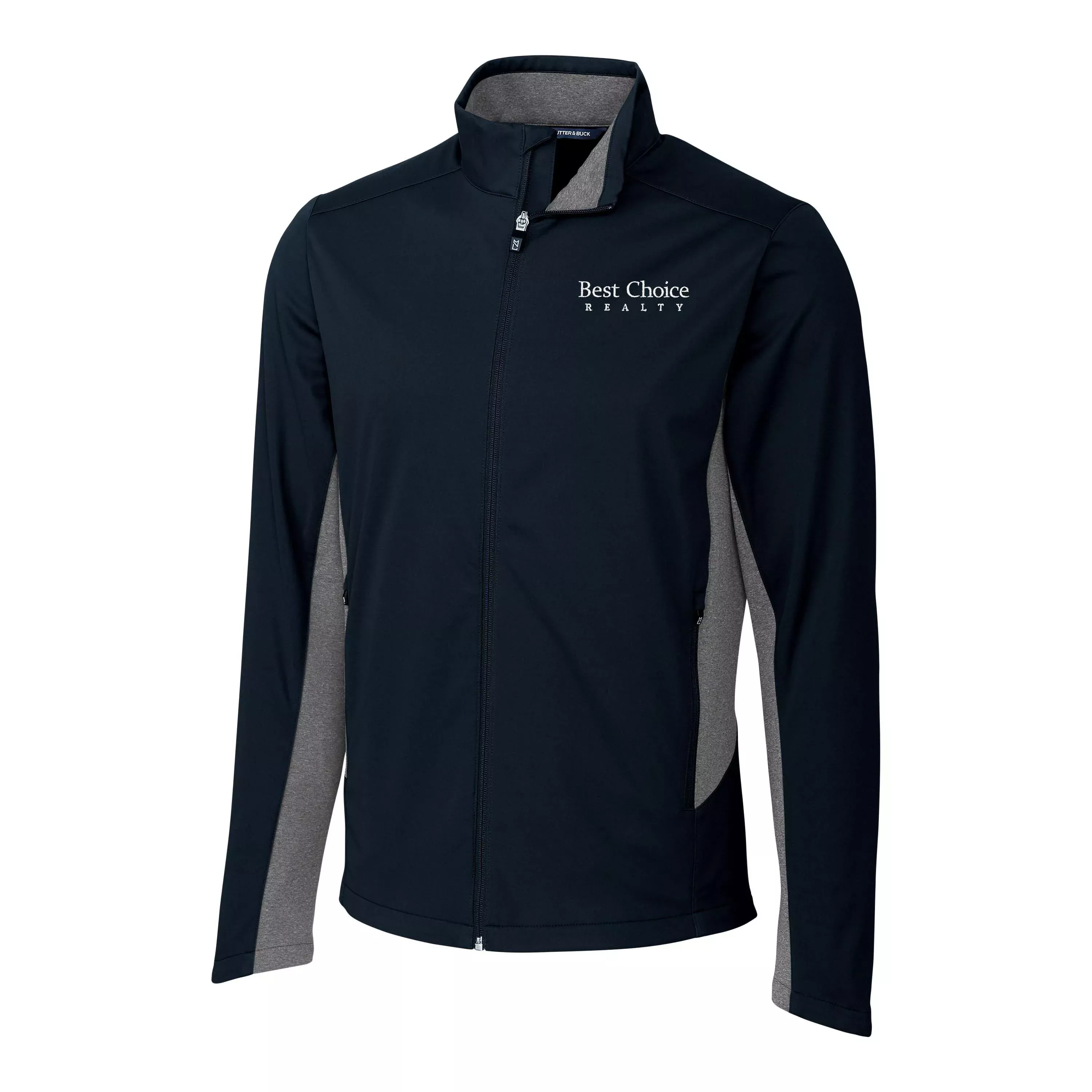 Cutter & Buck Tall Navigate Softshell Full Zip Jacket