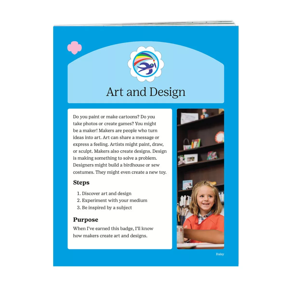 Daisy Art and Design Badge Requirements