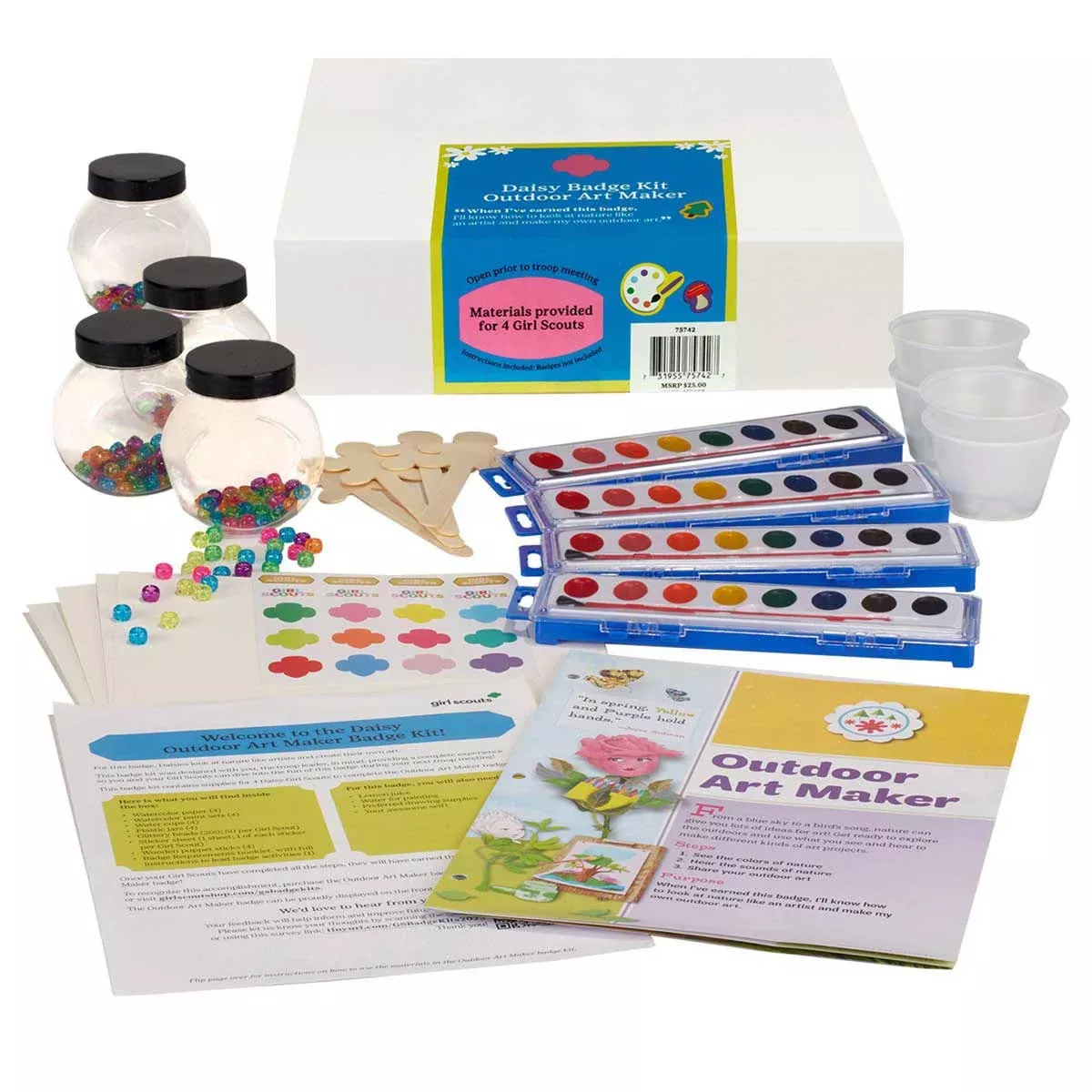 Daisy Badge Kit — Outdoor Art Maker
