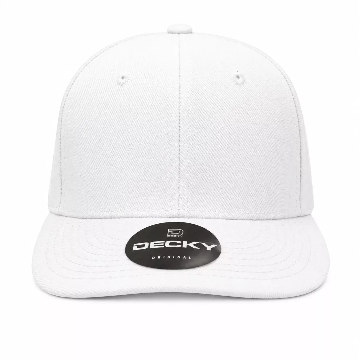 Decky 6 Panel Mid Profile Structured Acrylic/Polyester Cap #207