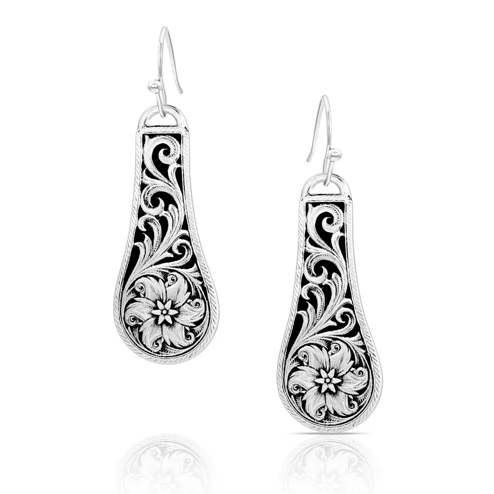 Desert Marigold Floral Earrings