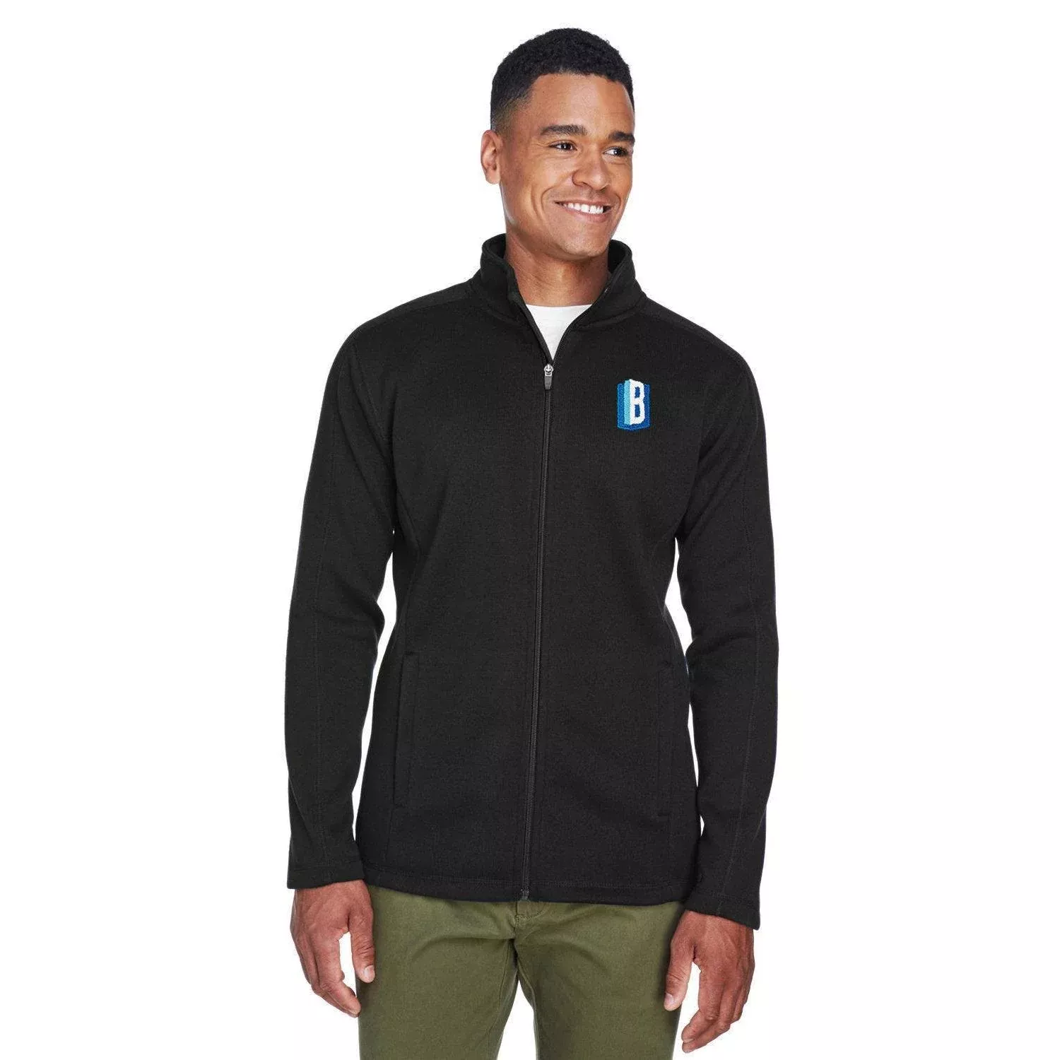 Devon & Jones Bristol Full-Zip Sweater Fleece Jacket