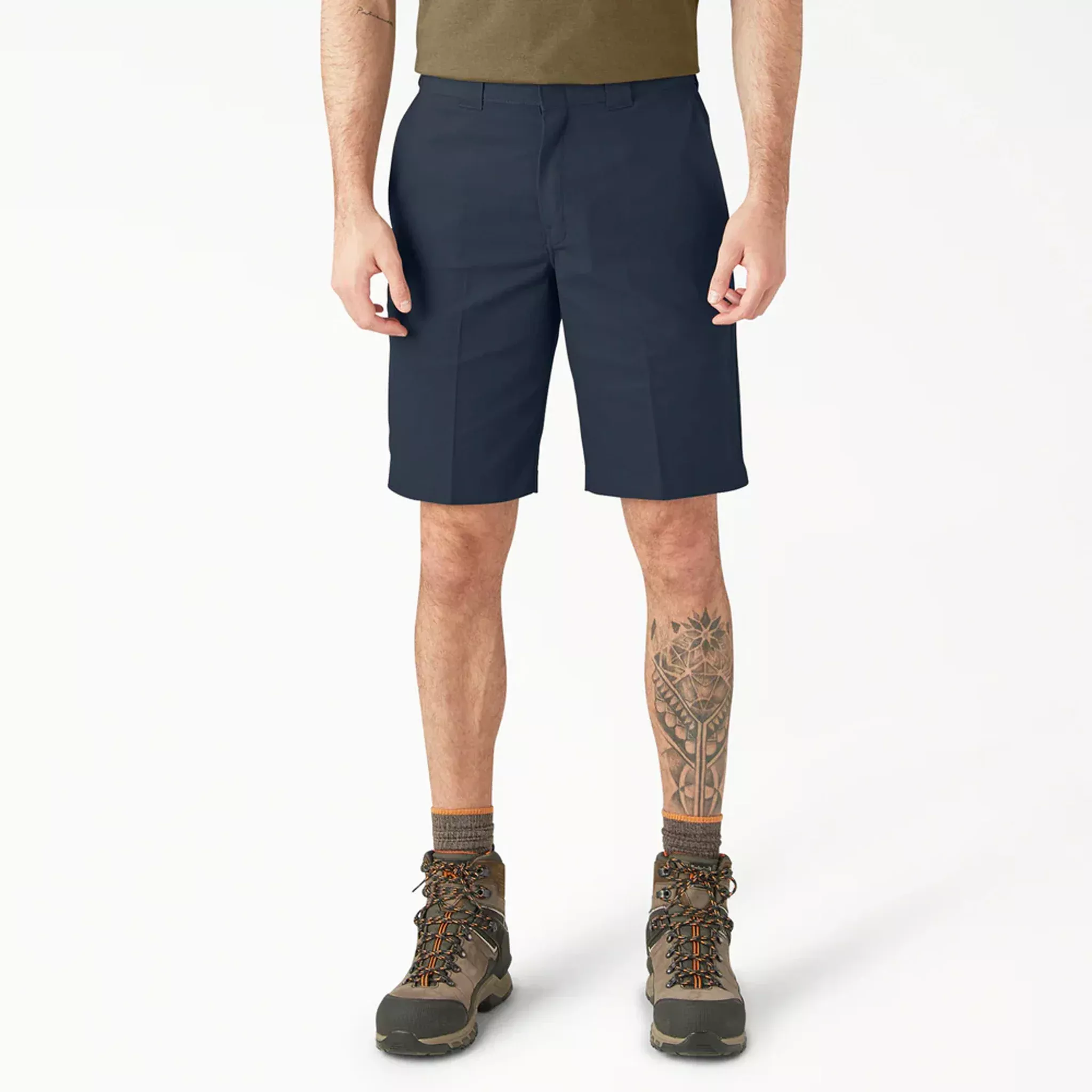 Dickies 11" Regular Fit Work Shorts, Dark Navy, 44W, Clearance