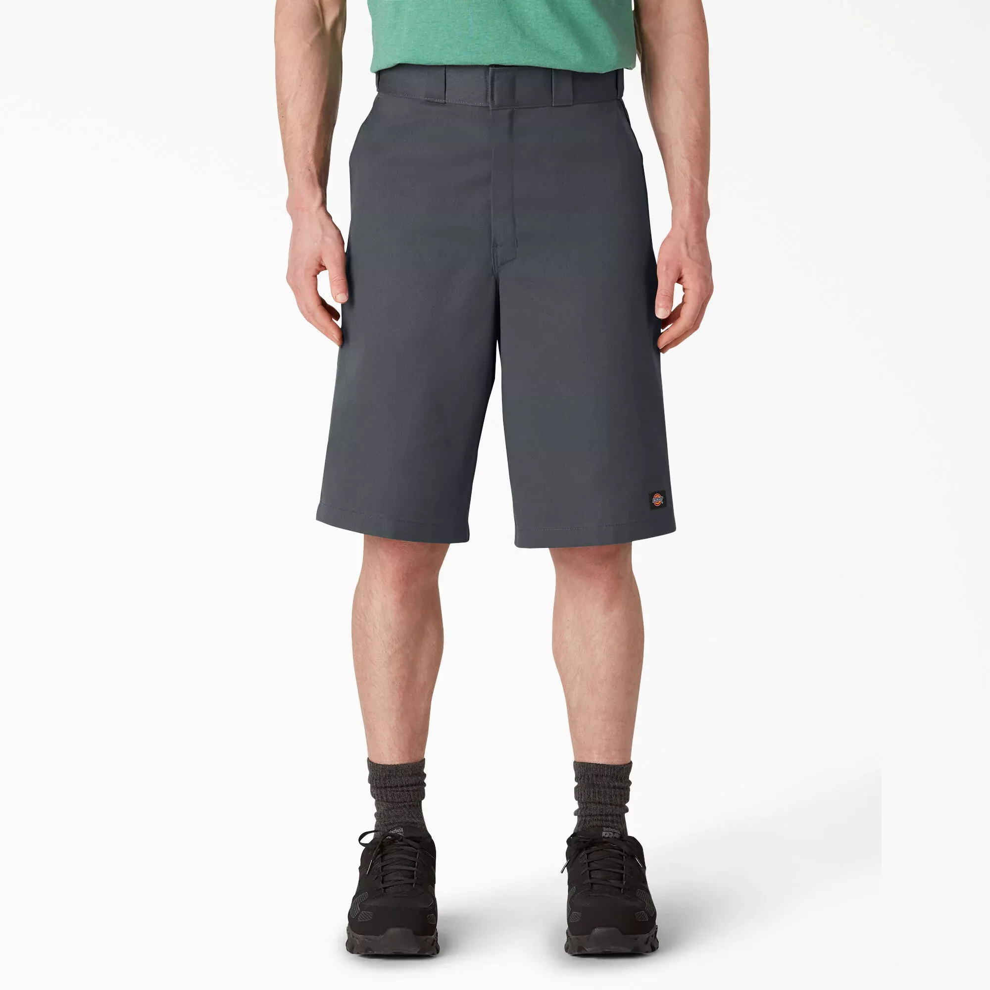 Dickies 13" Loose Fit Flat Front Work Shorts - Charcoal (42283)