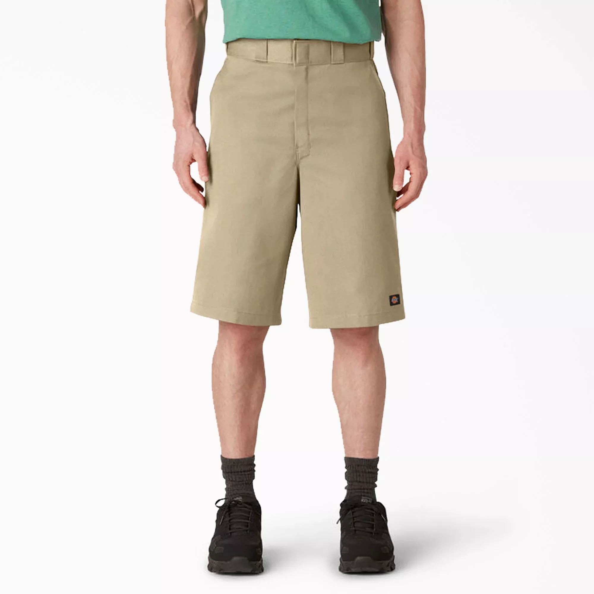 Dickies 13" Loose Fit Flat Front Work Shorts - Khaki 42283