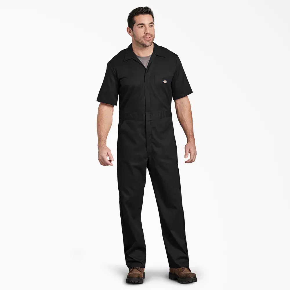 Dickies FLEX Cooling Short Sleeve Coveralls - Black 33274