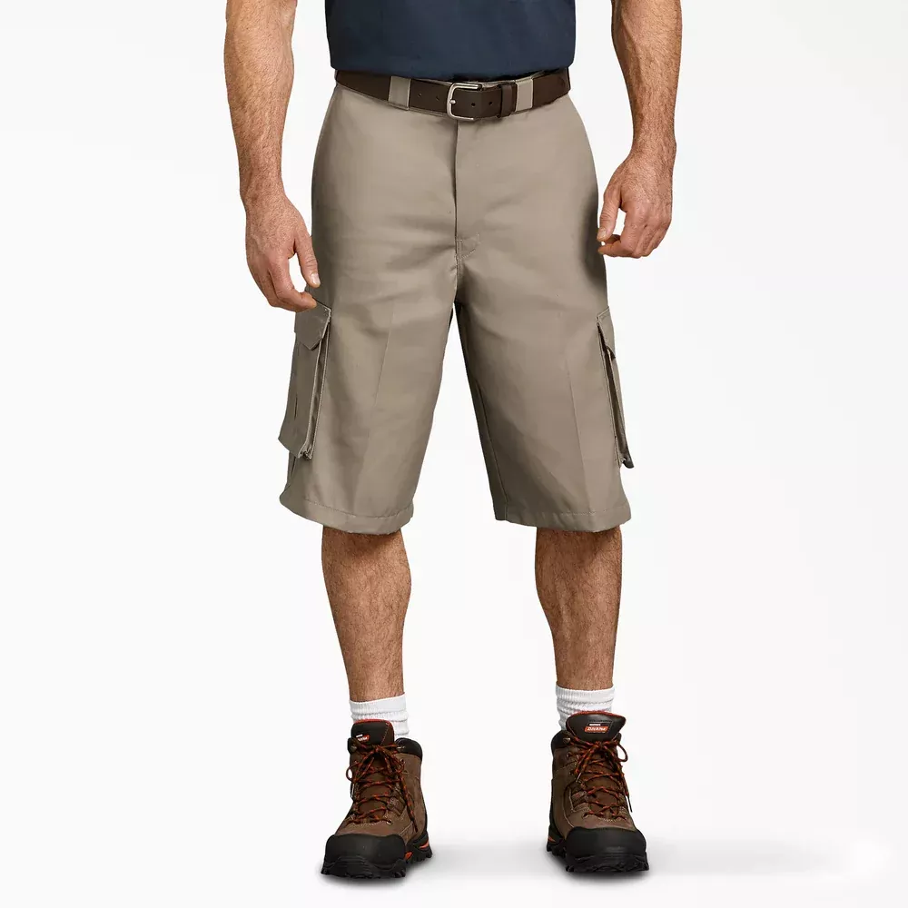 Dickies FLEX Loose Fit Cargo Work Shorts, 13"- A875J-0DS(DESERT SAND)